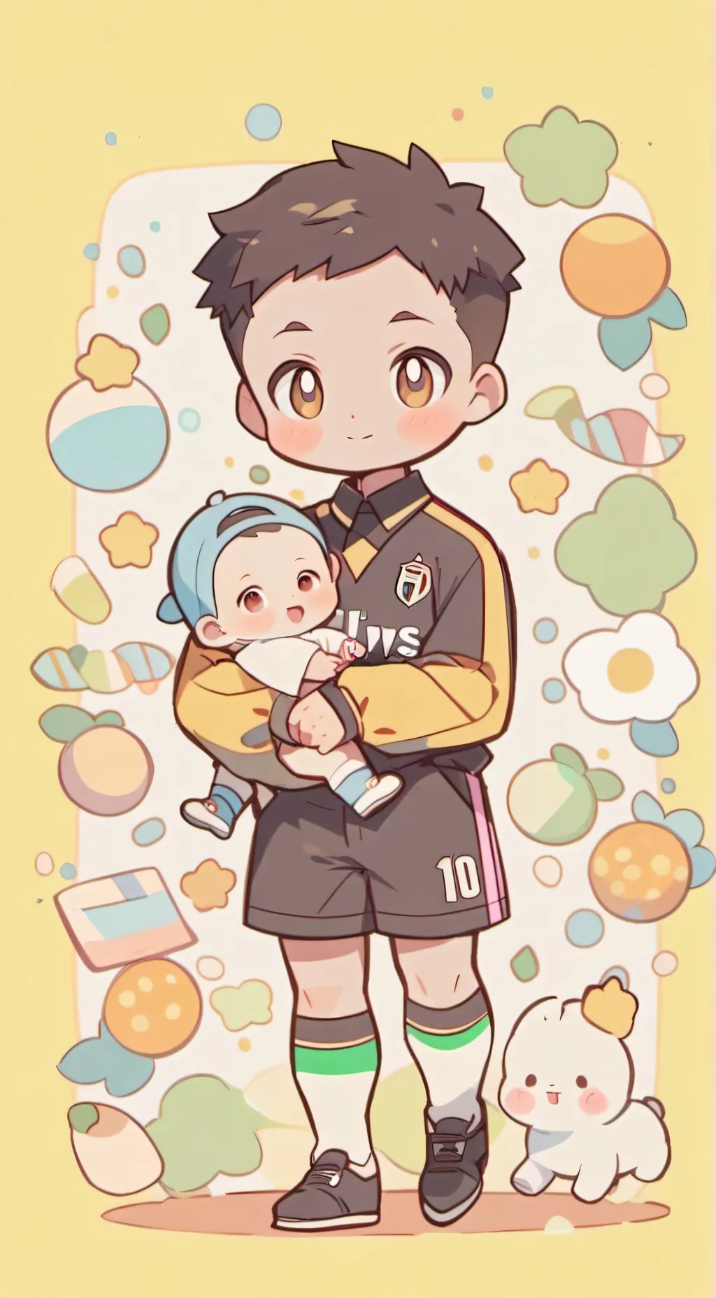 ai character: Ronaldo background