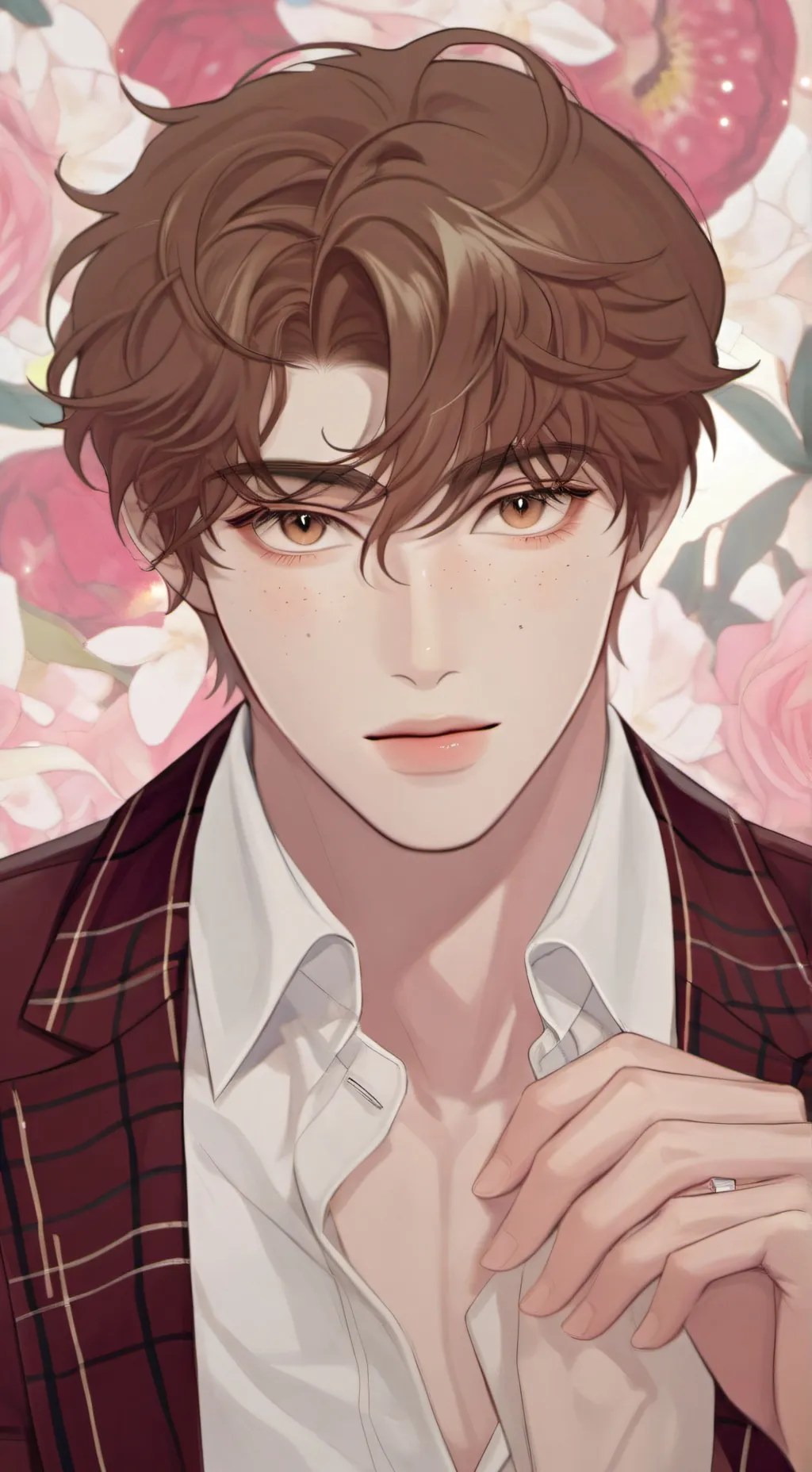 ai character: Adrian King background