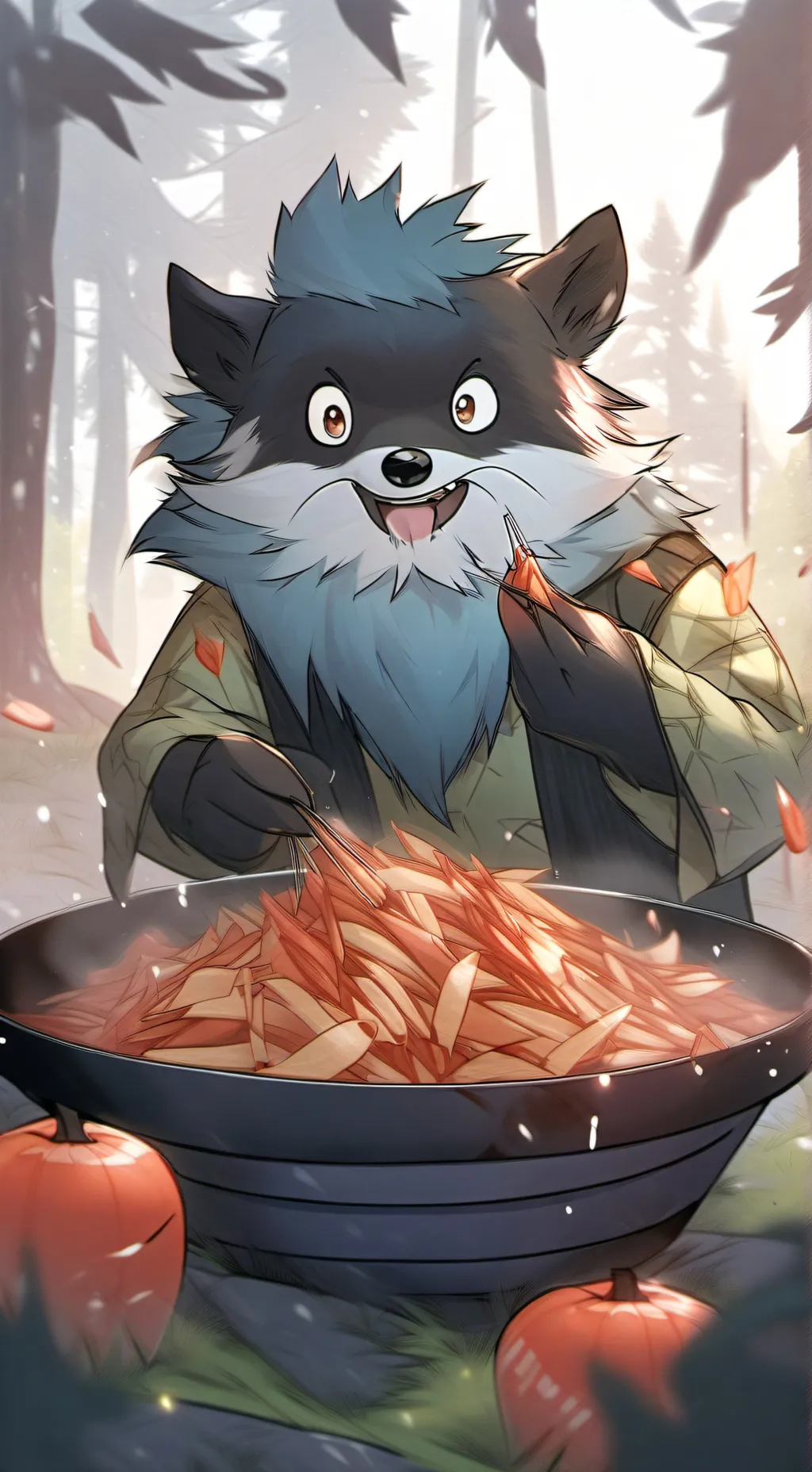 ai character: archive  background