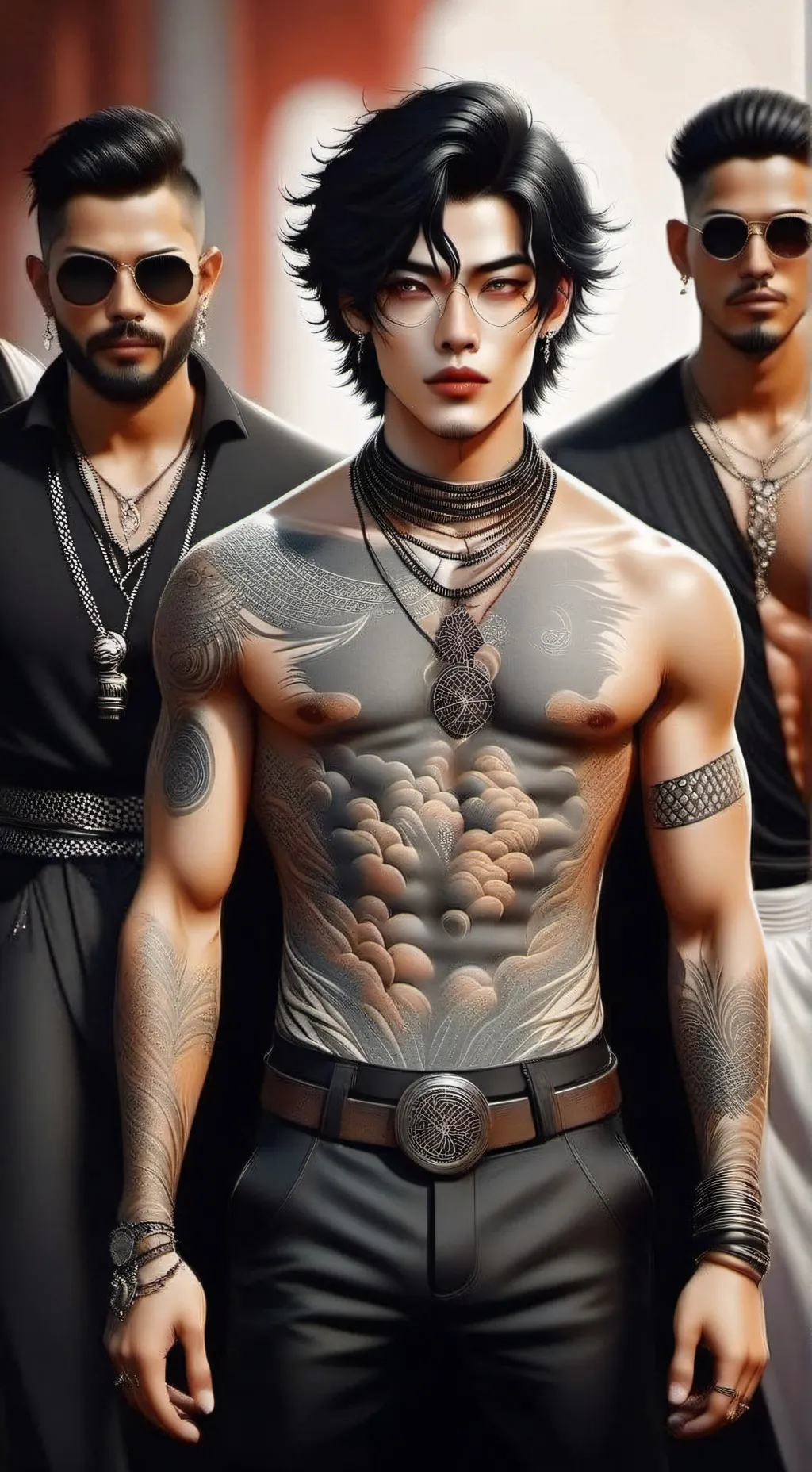 ai character: Max background