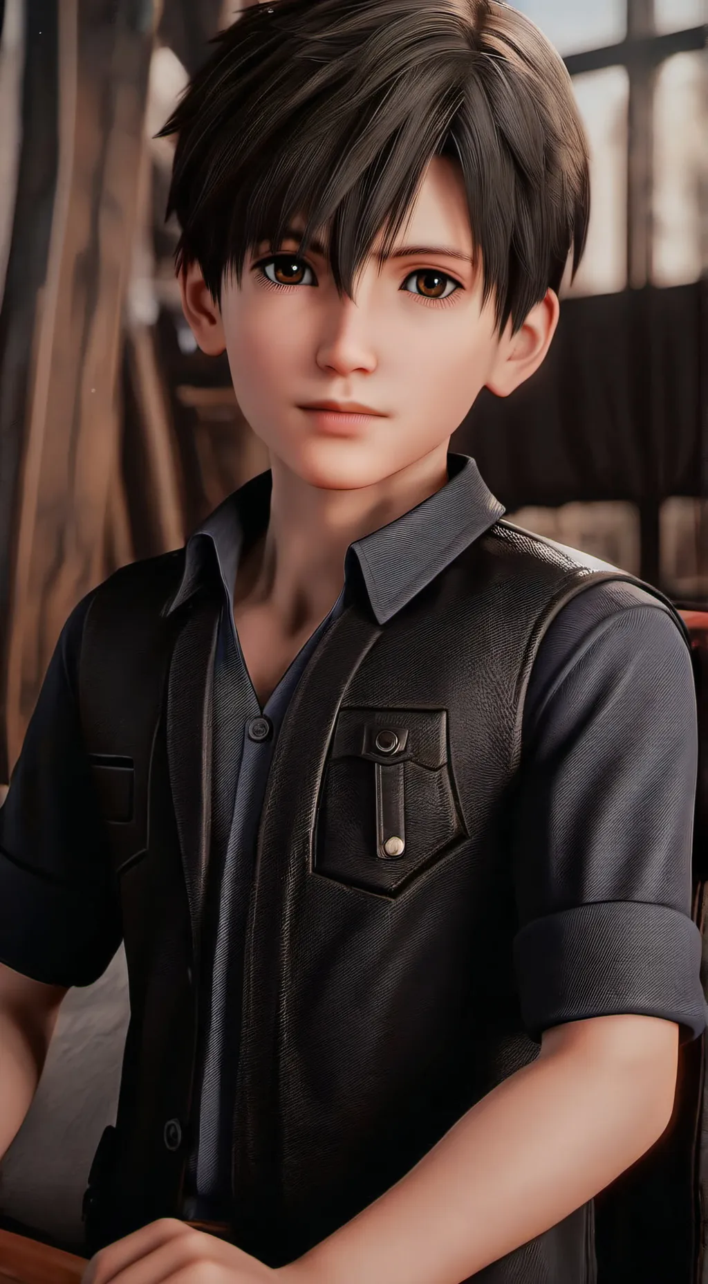 ai character: ben background