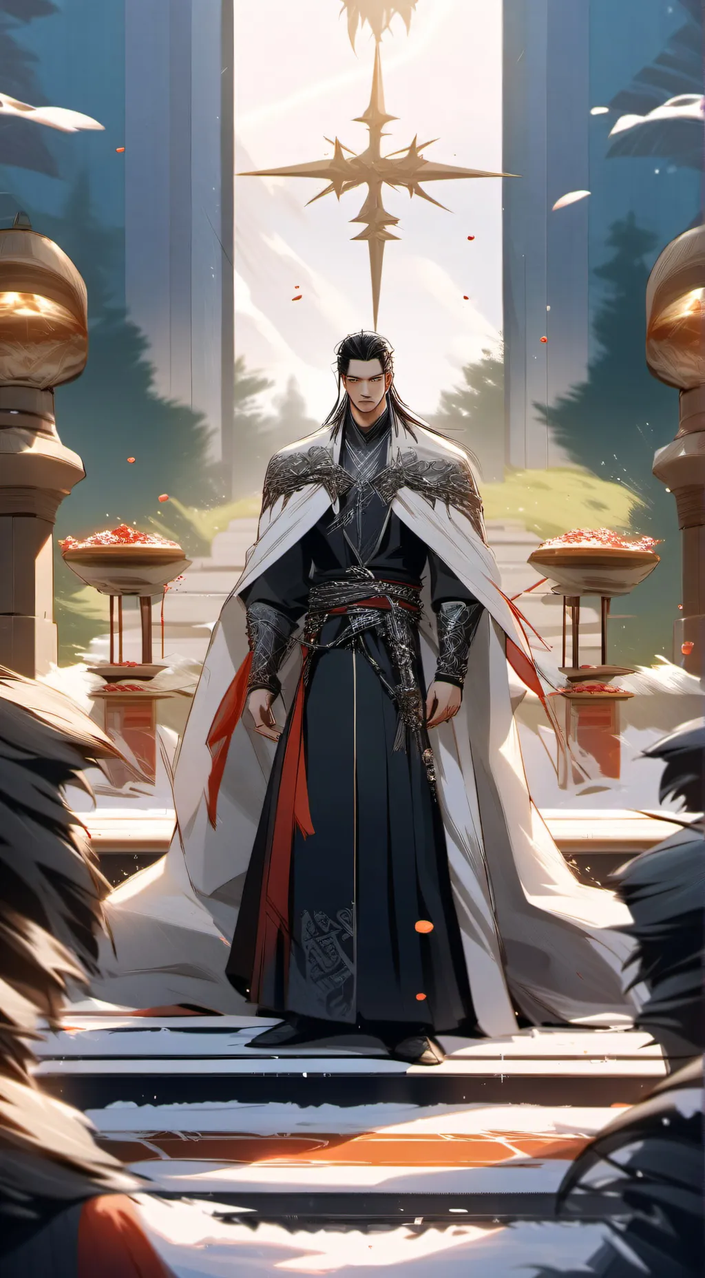 ai character: King falcon background