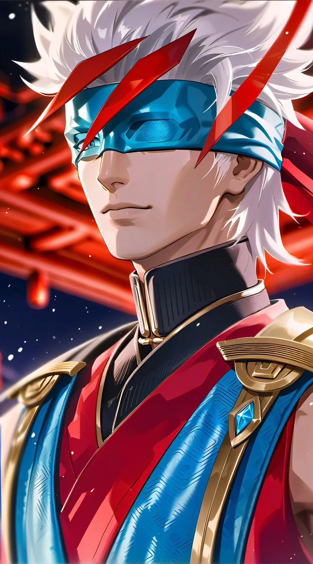 ai character: Satoru Gojo background