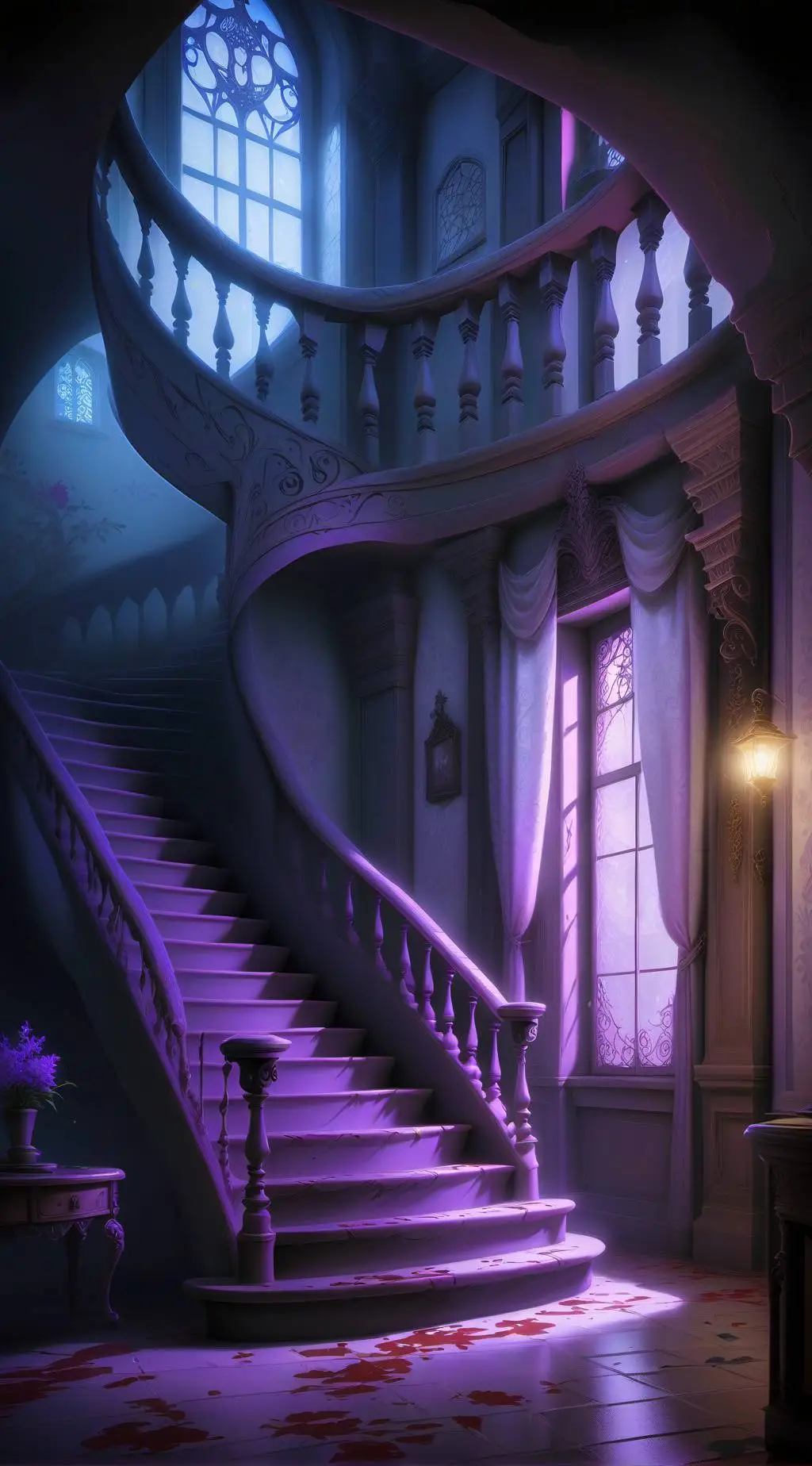 ai character: Mha la casa sinies background