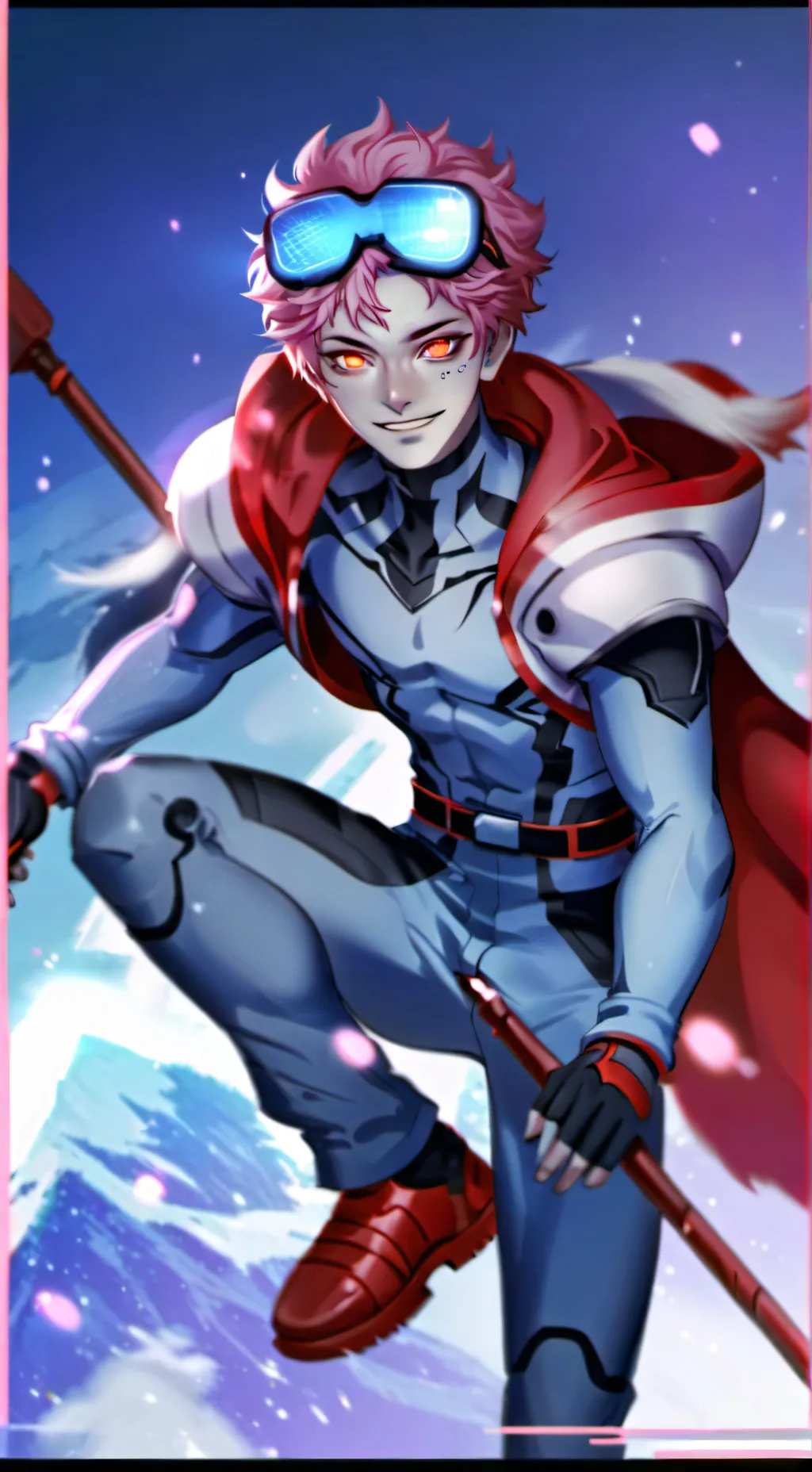 ai character: Akaza background