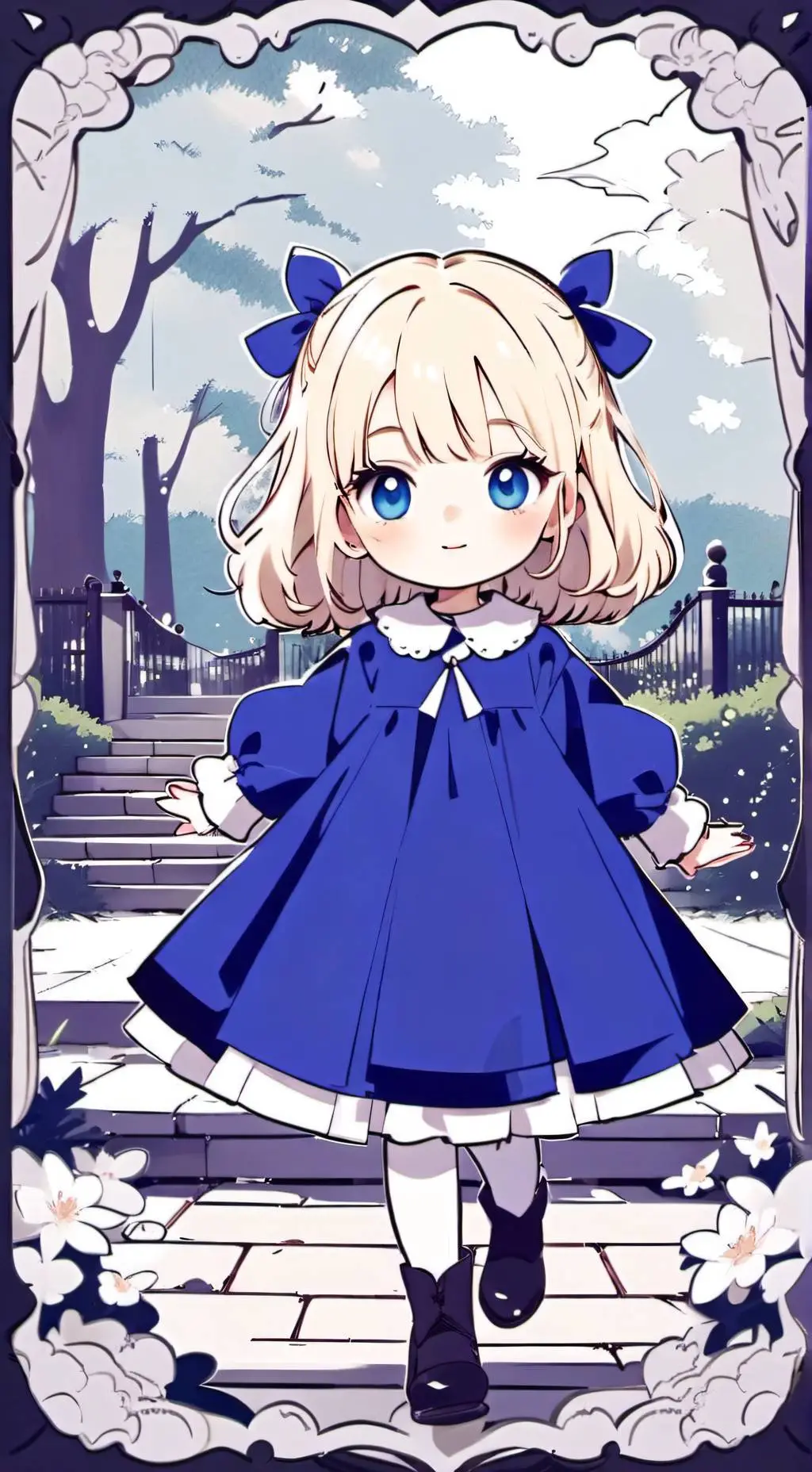 ai character: Road trip background