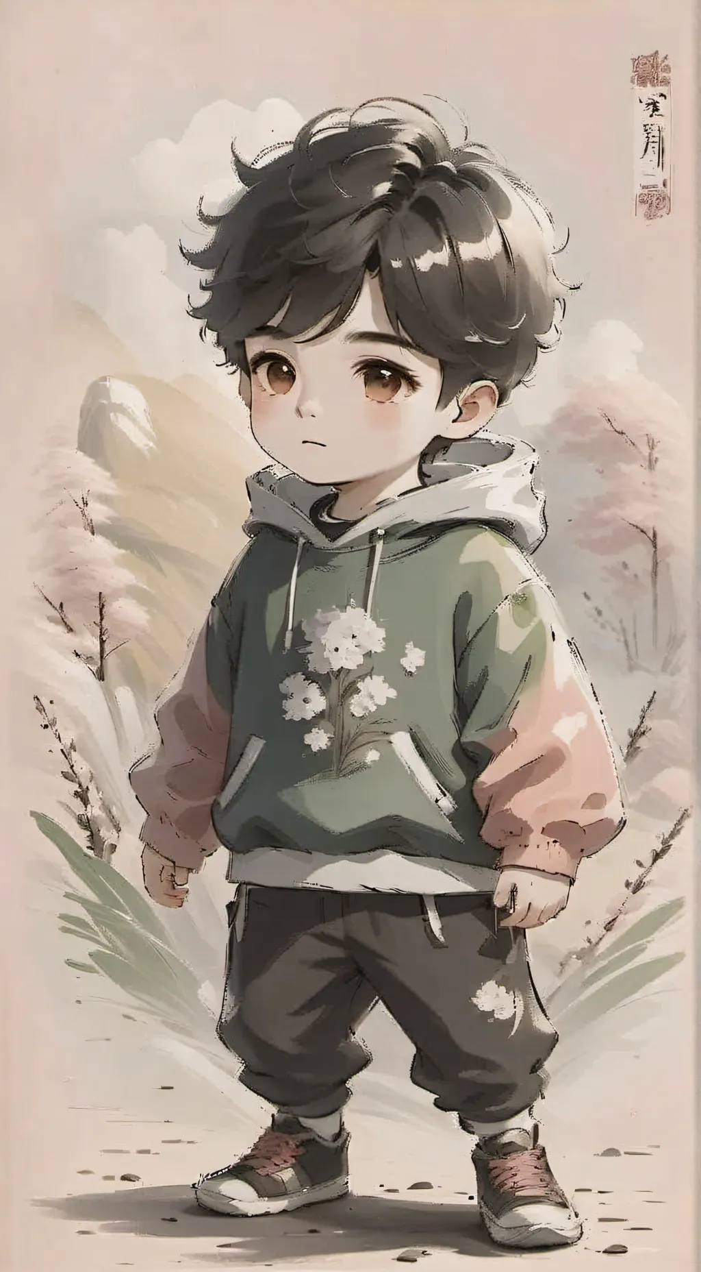 ai character: Minsung background