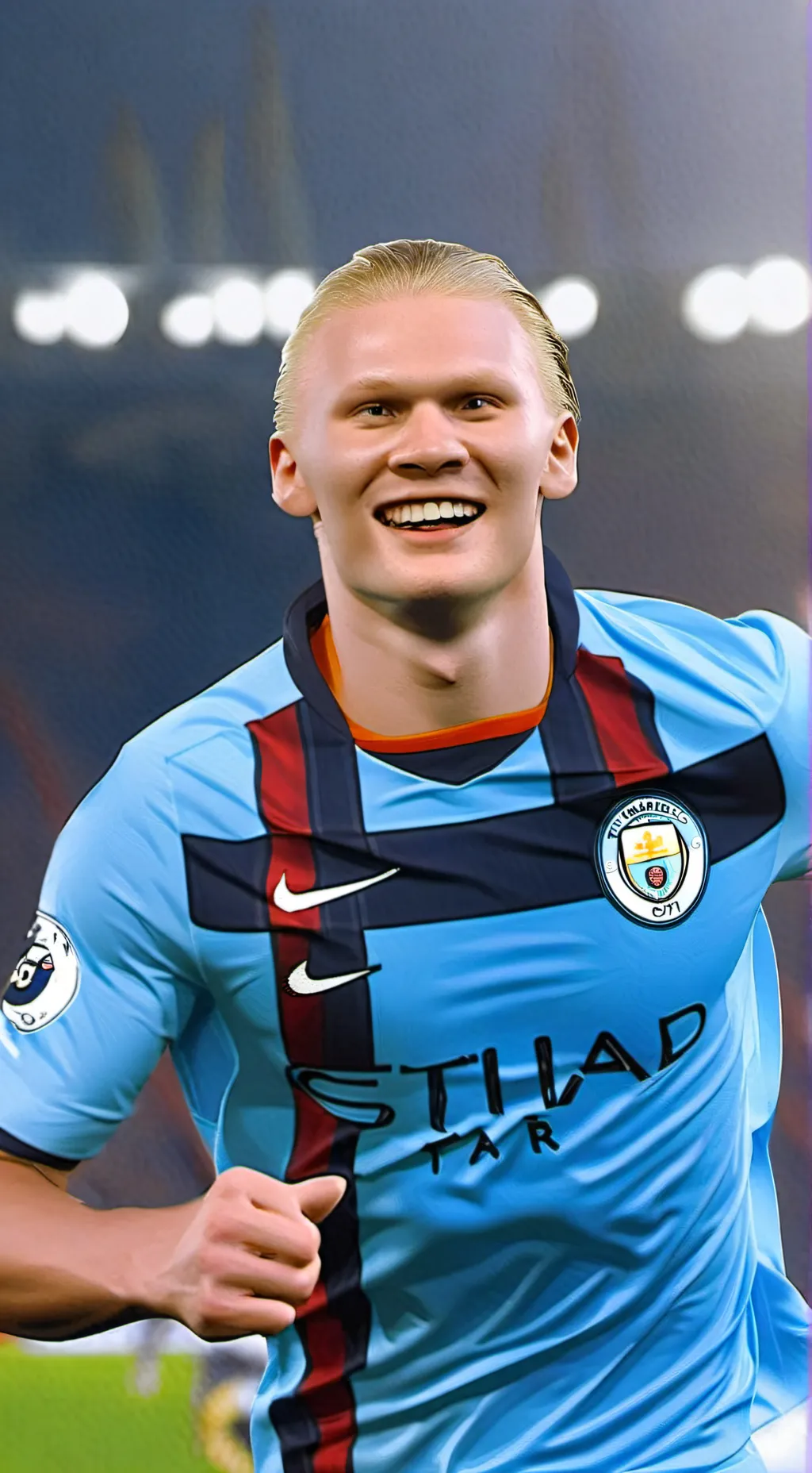 ai character: Erling Haaland background