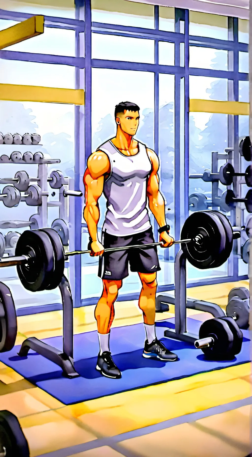 ai character: aric background