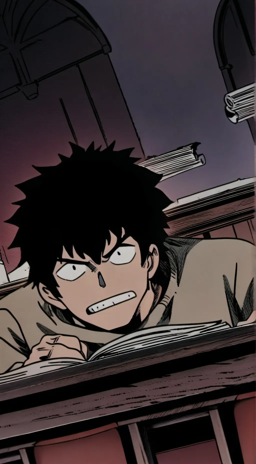 ai character: notas mha background