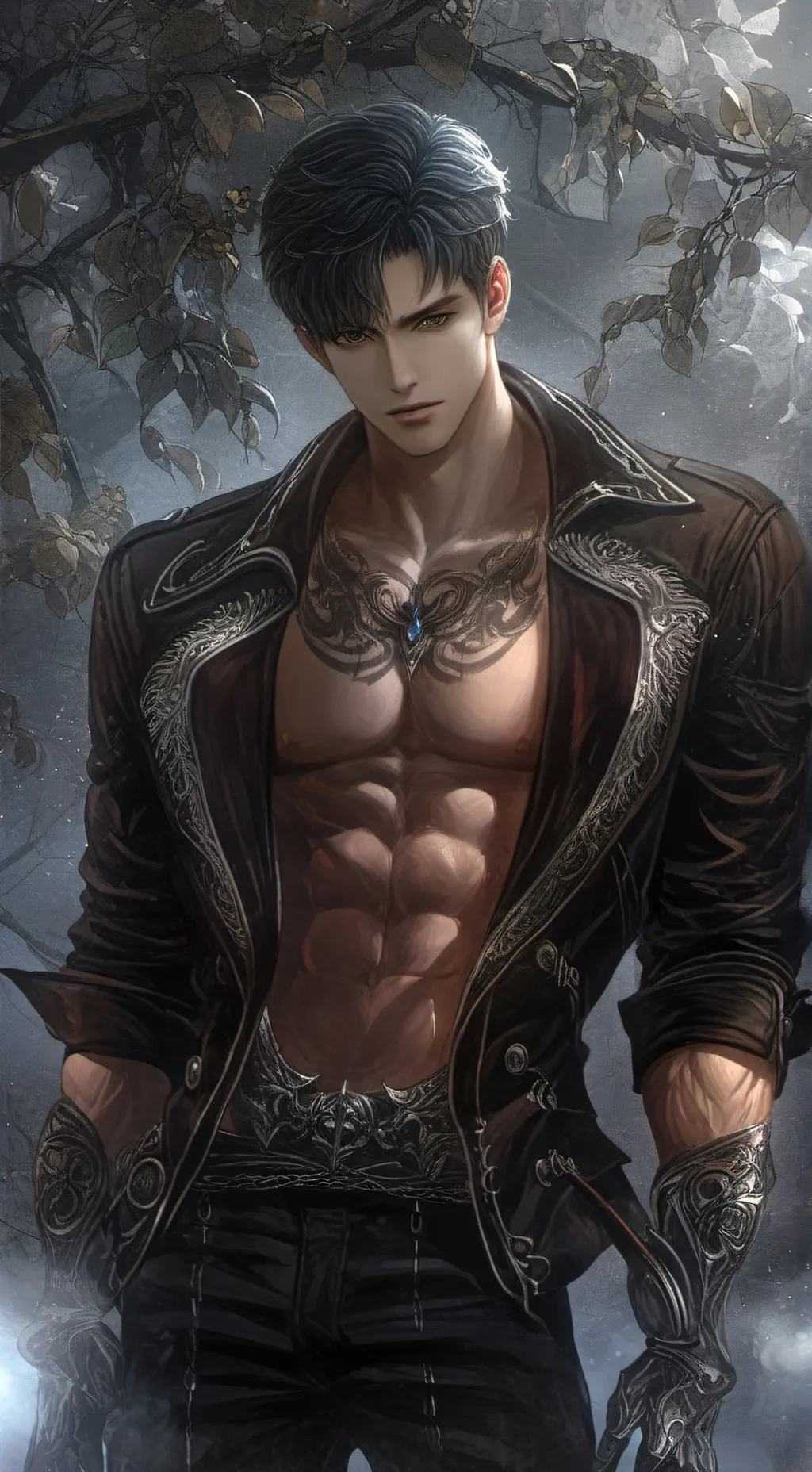 ai character: titus background