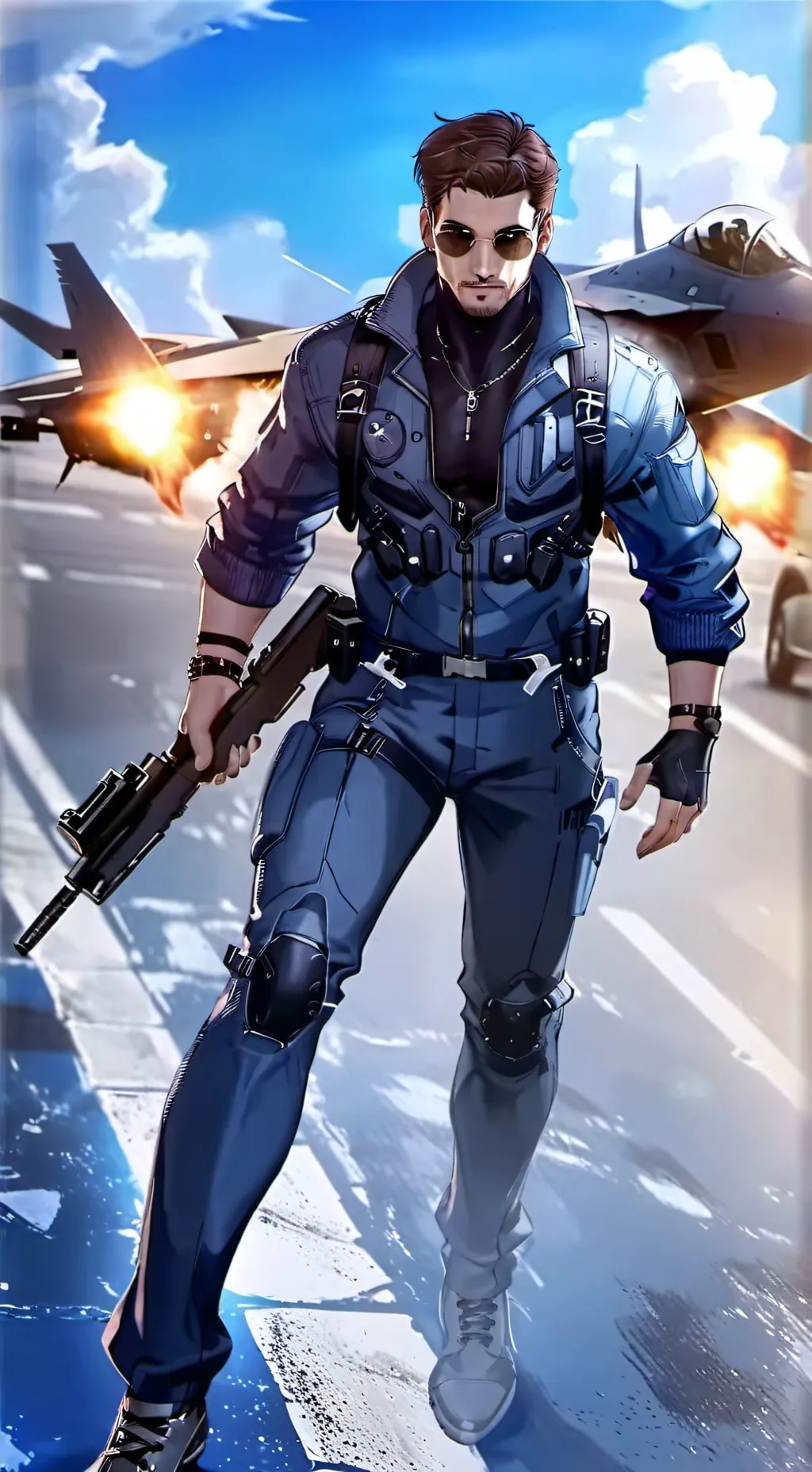 ai character: Jake background