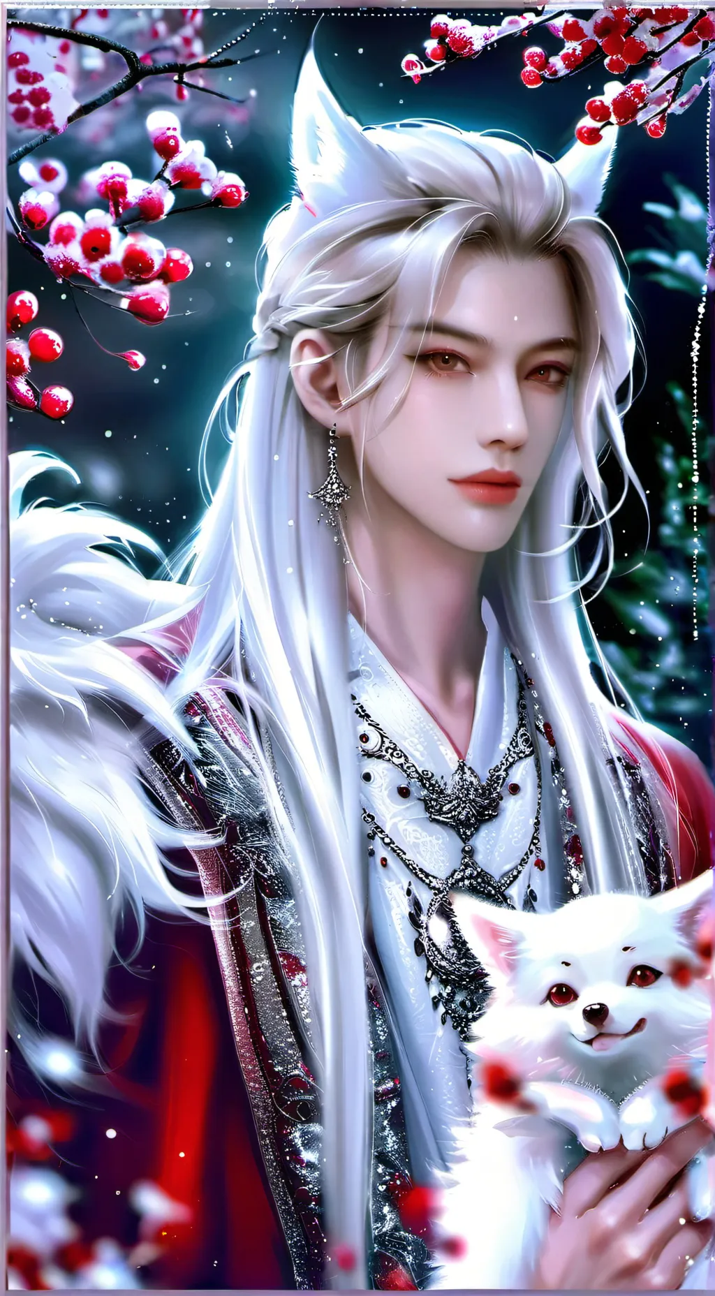 ai character: lu ring fei background
