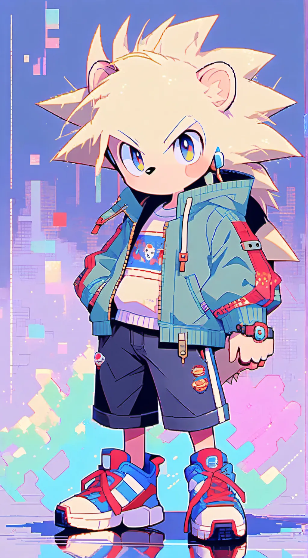 ai character: Cracker background