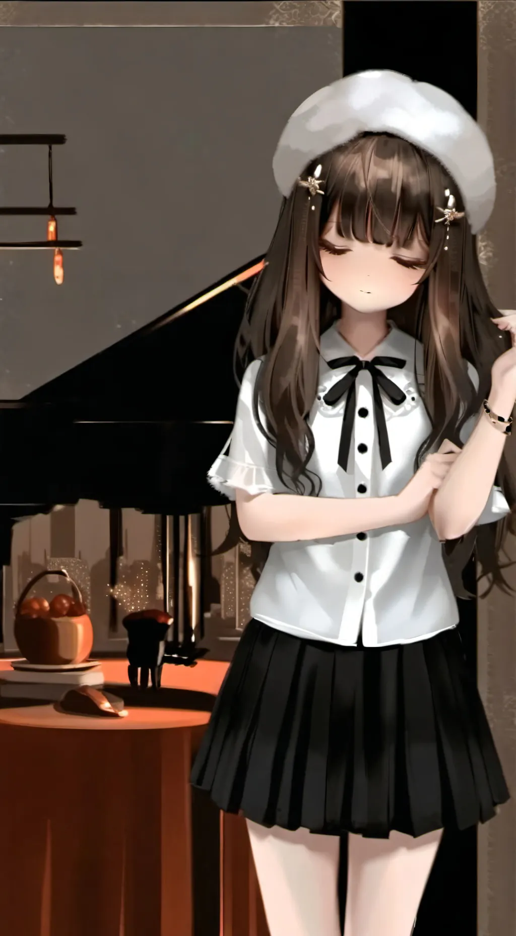ai character: cute background