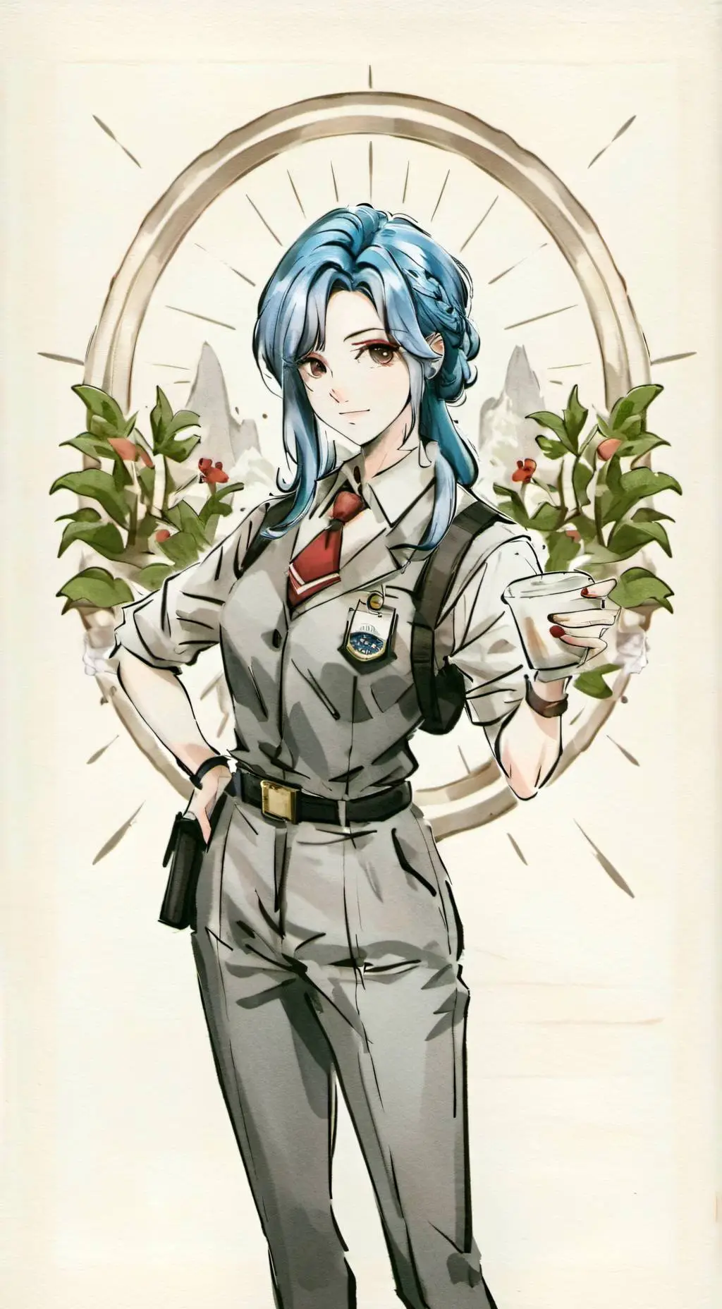 ai character: FBI  background