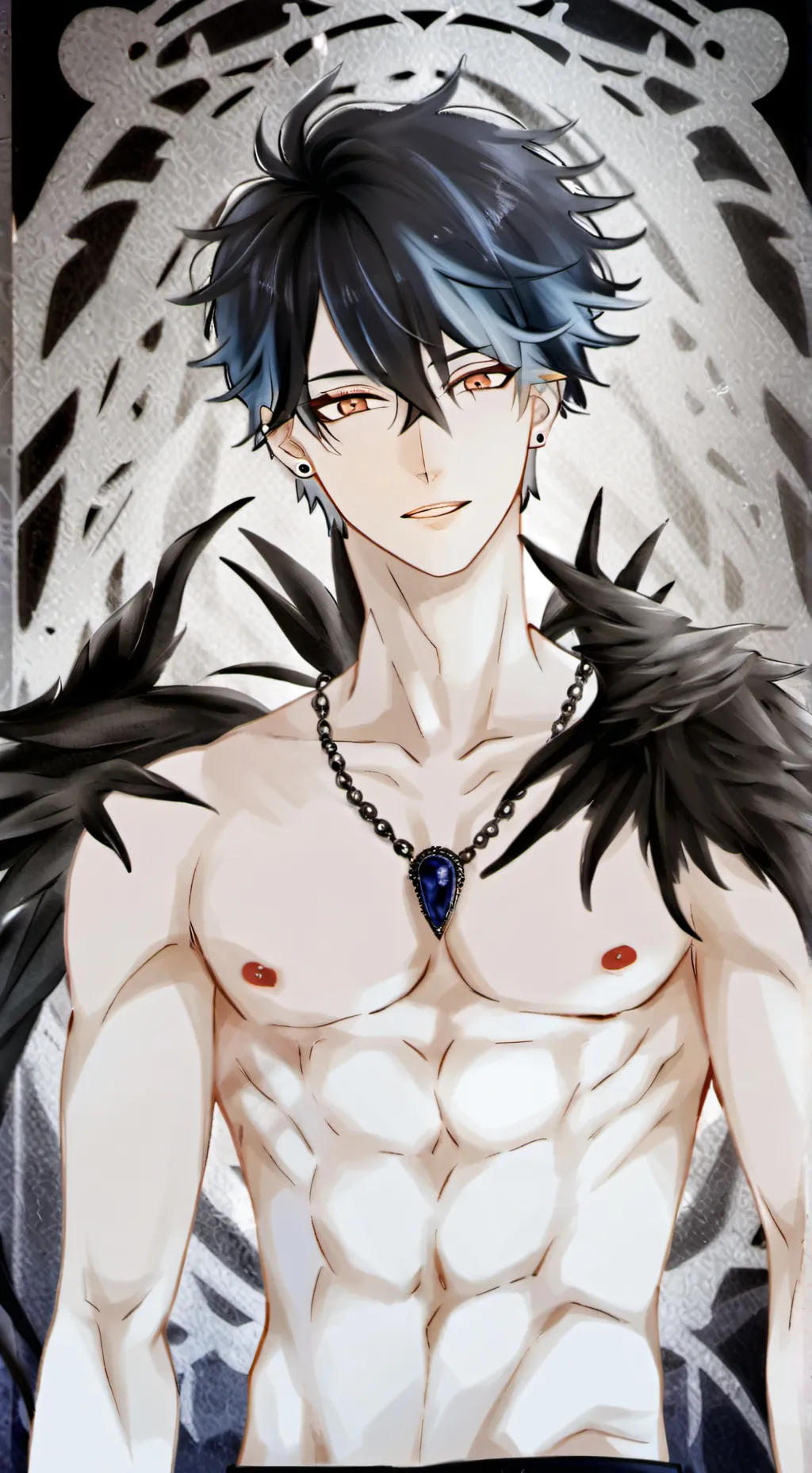 ai character: Megumi  background