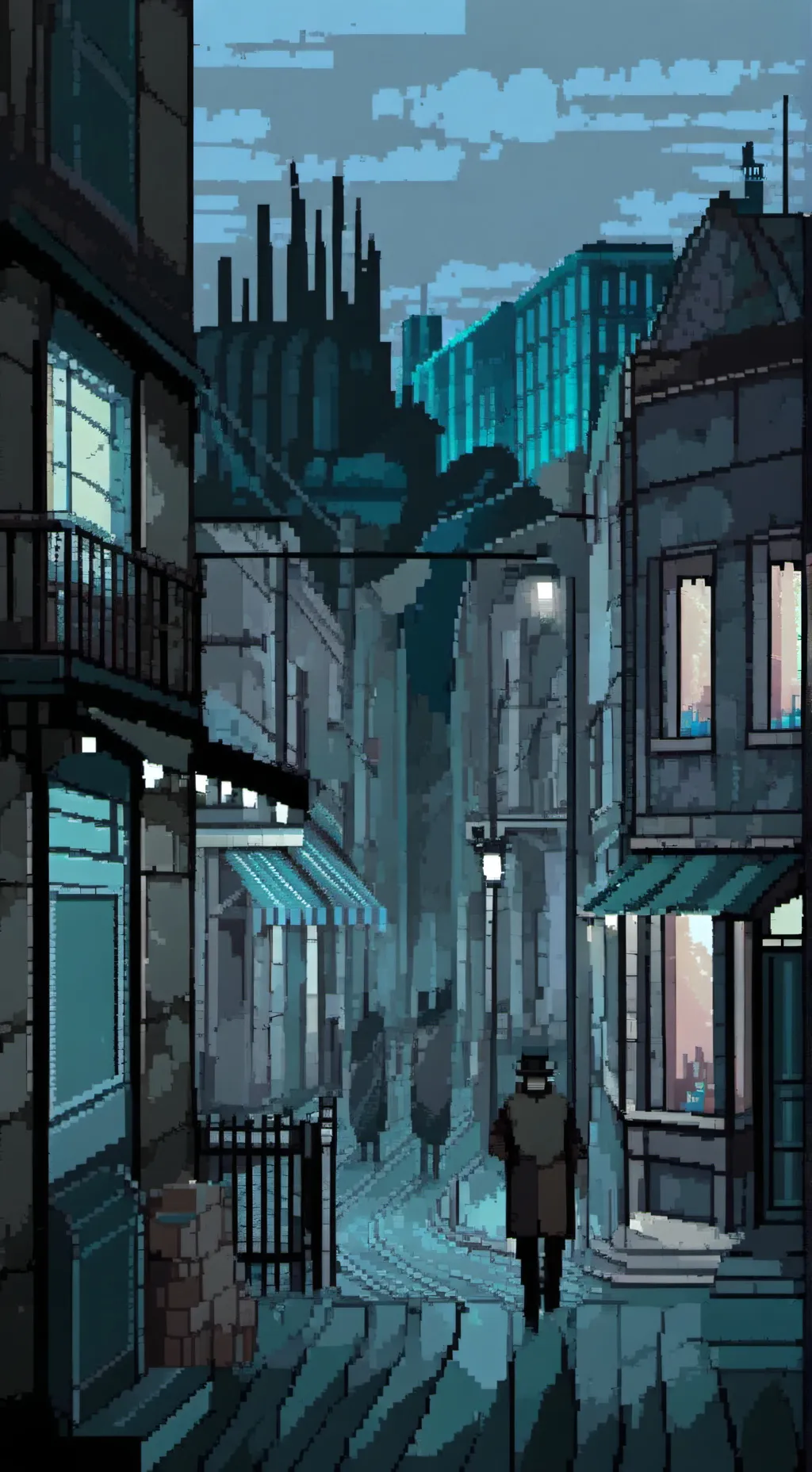 ai character: Dan Da Dan background