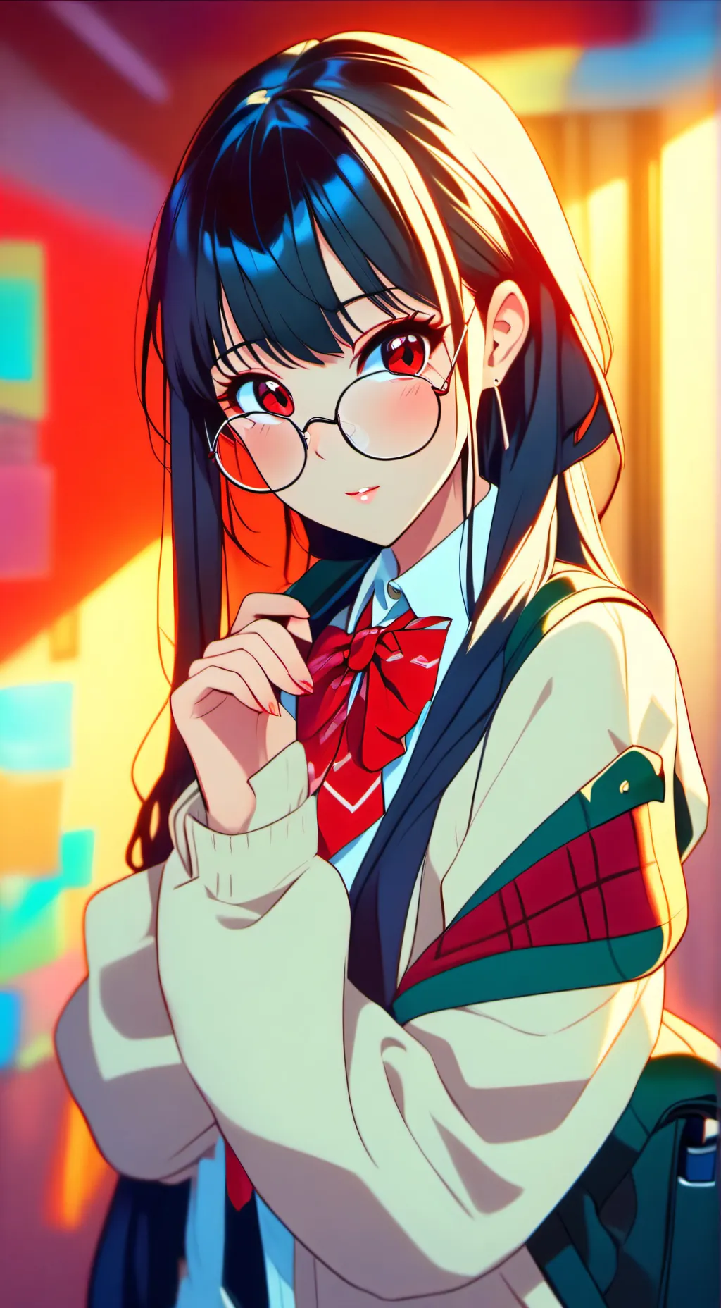 ai character: Mikasa background