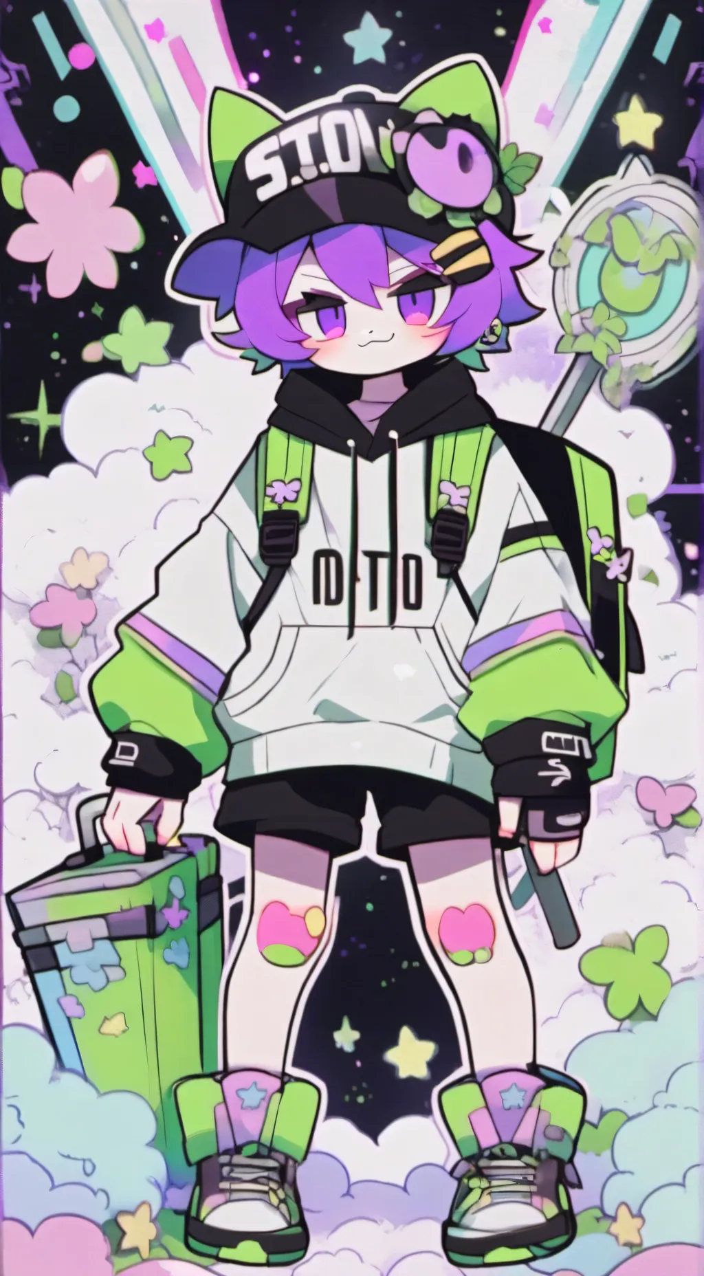 ai character: MD background