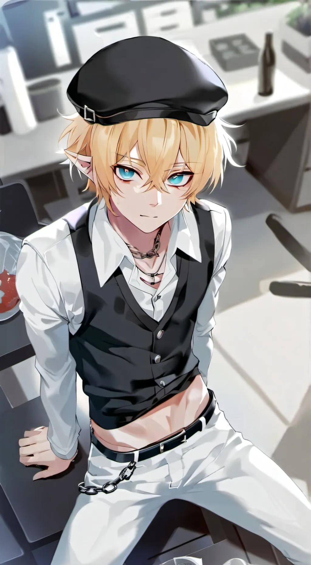 ai character: Lukas background