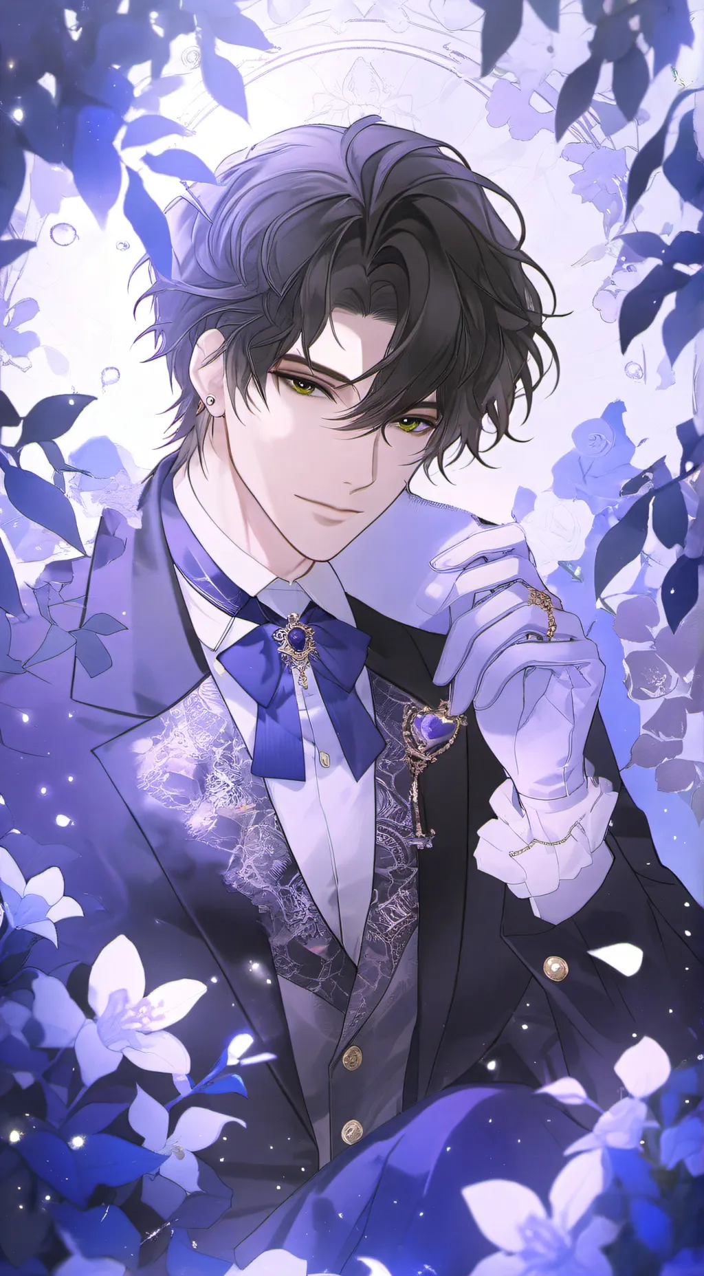 ai character: Hakuno background