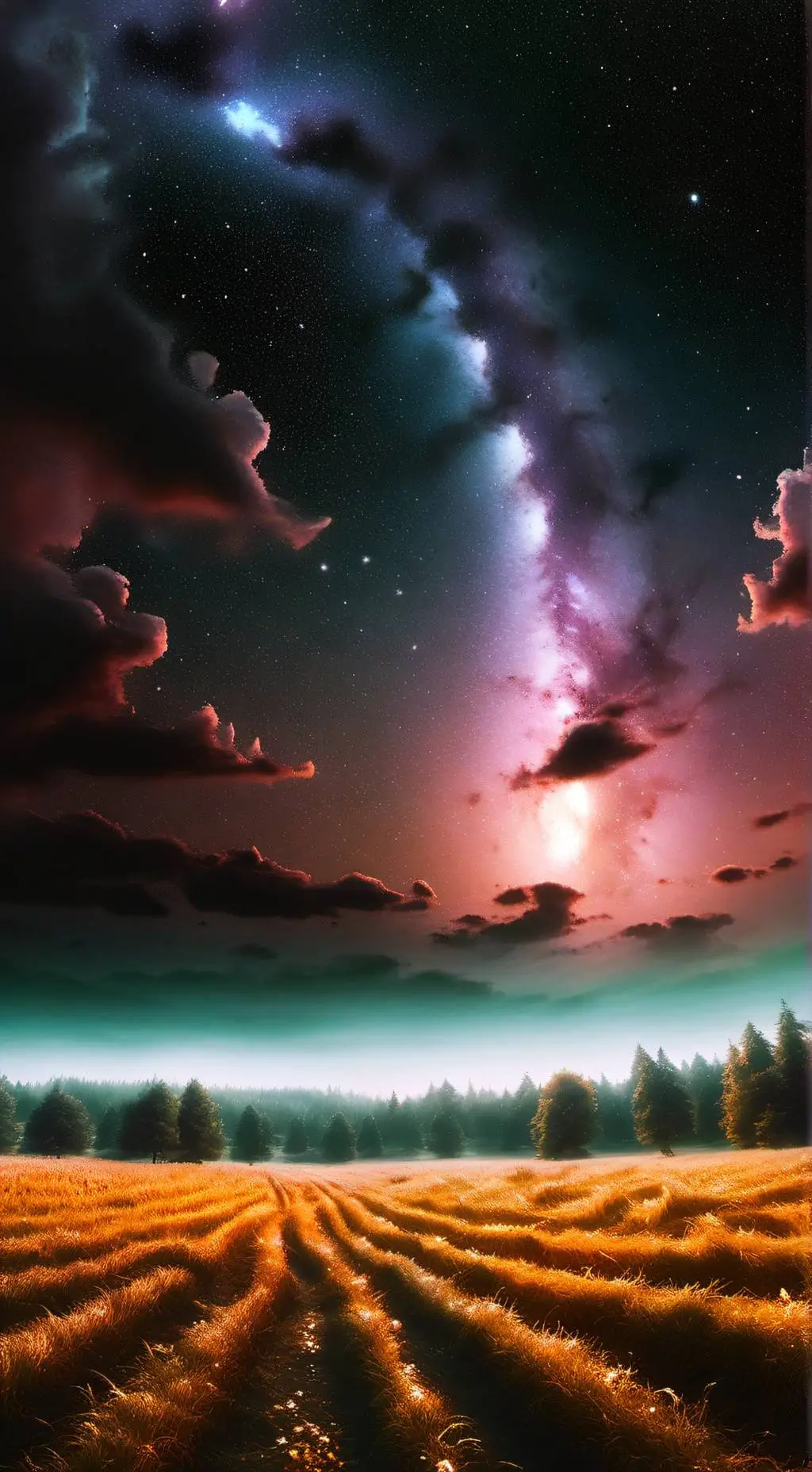 ai character: black background