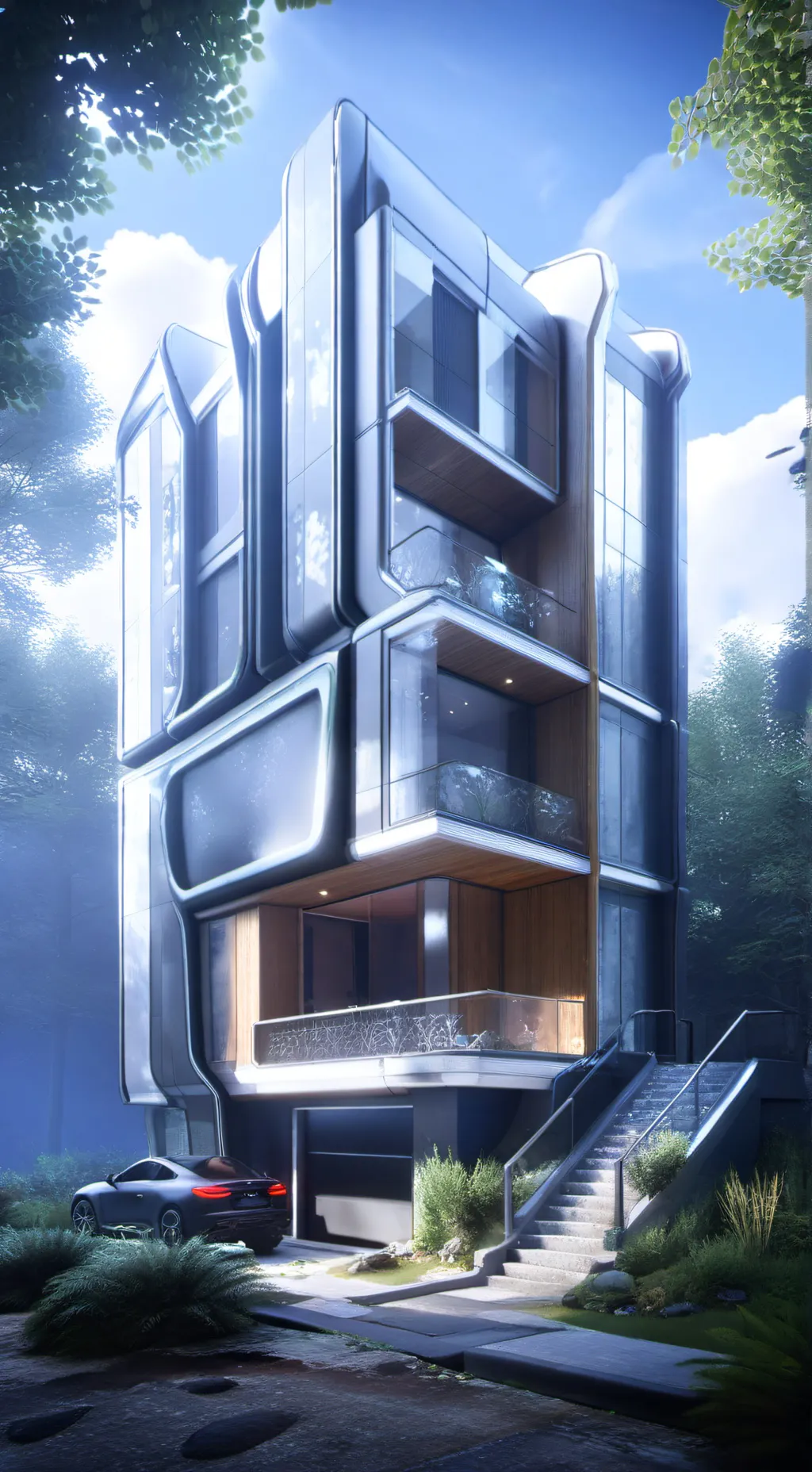 ai character: человечек background