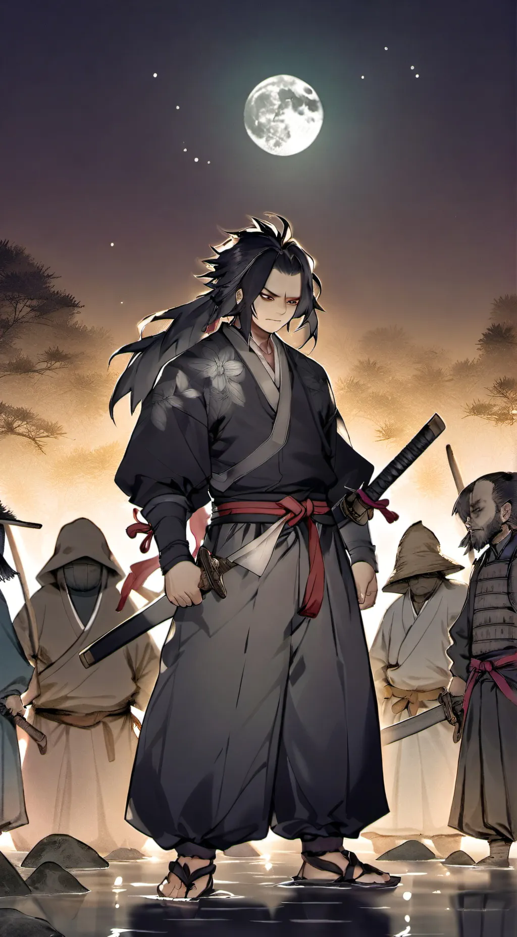 ai character: Tp demon slayer background