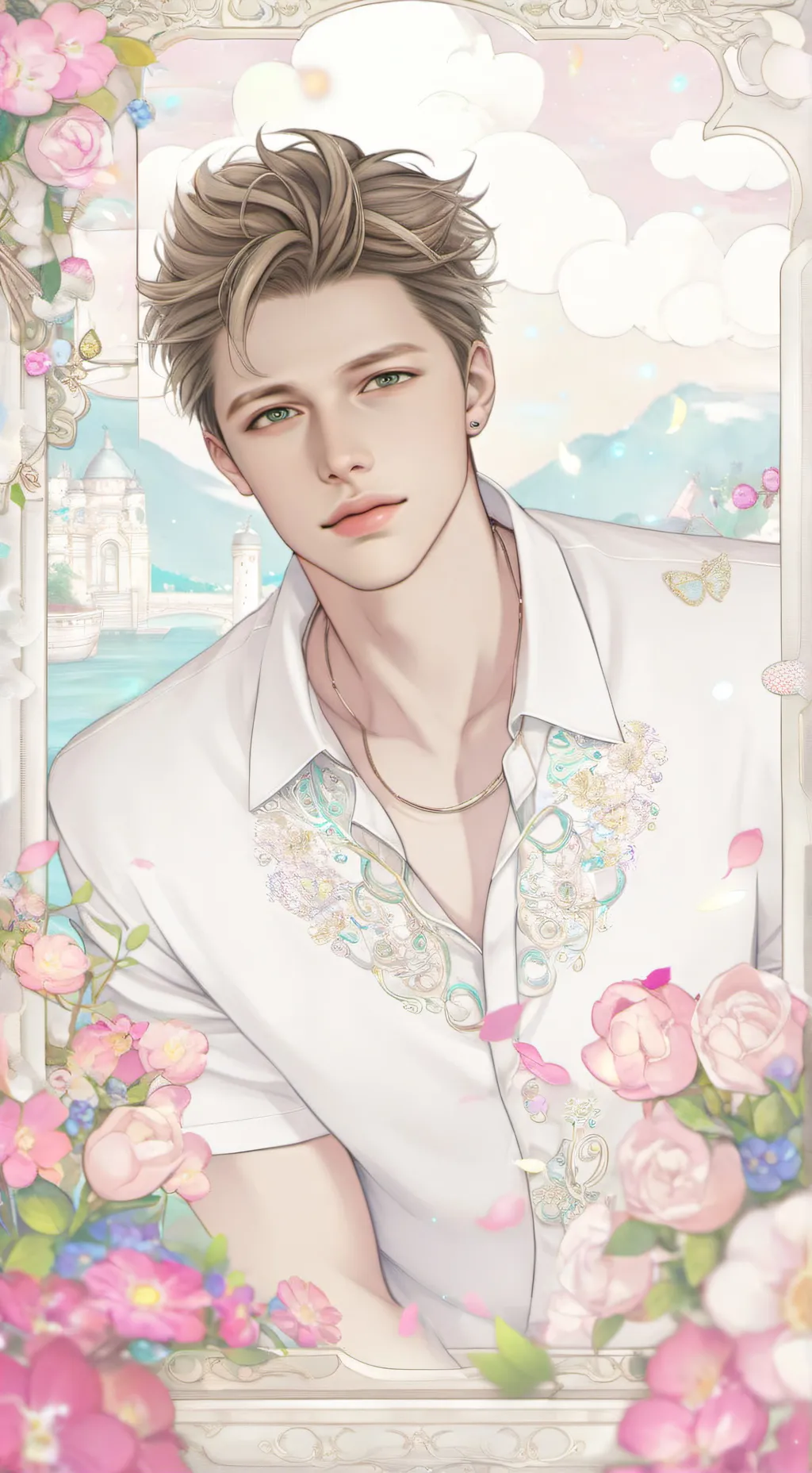 ai character: lincoln  background