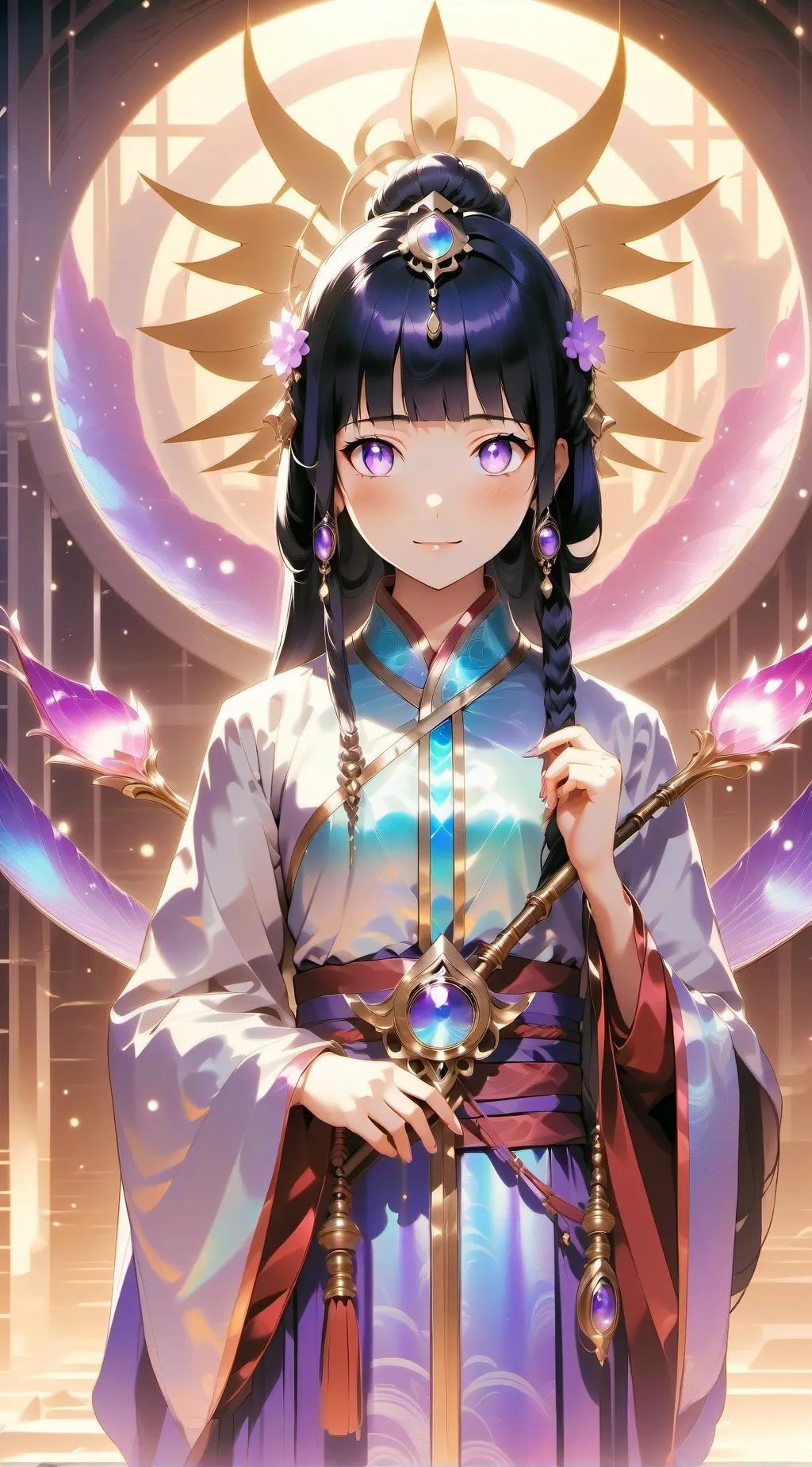 ai character: hinata background