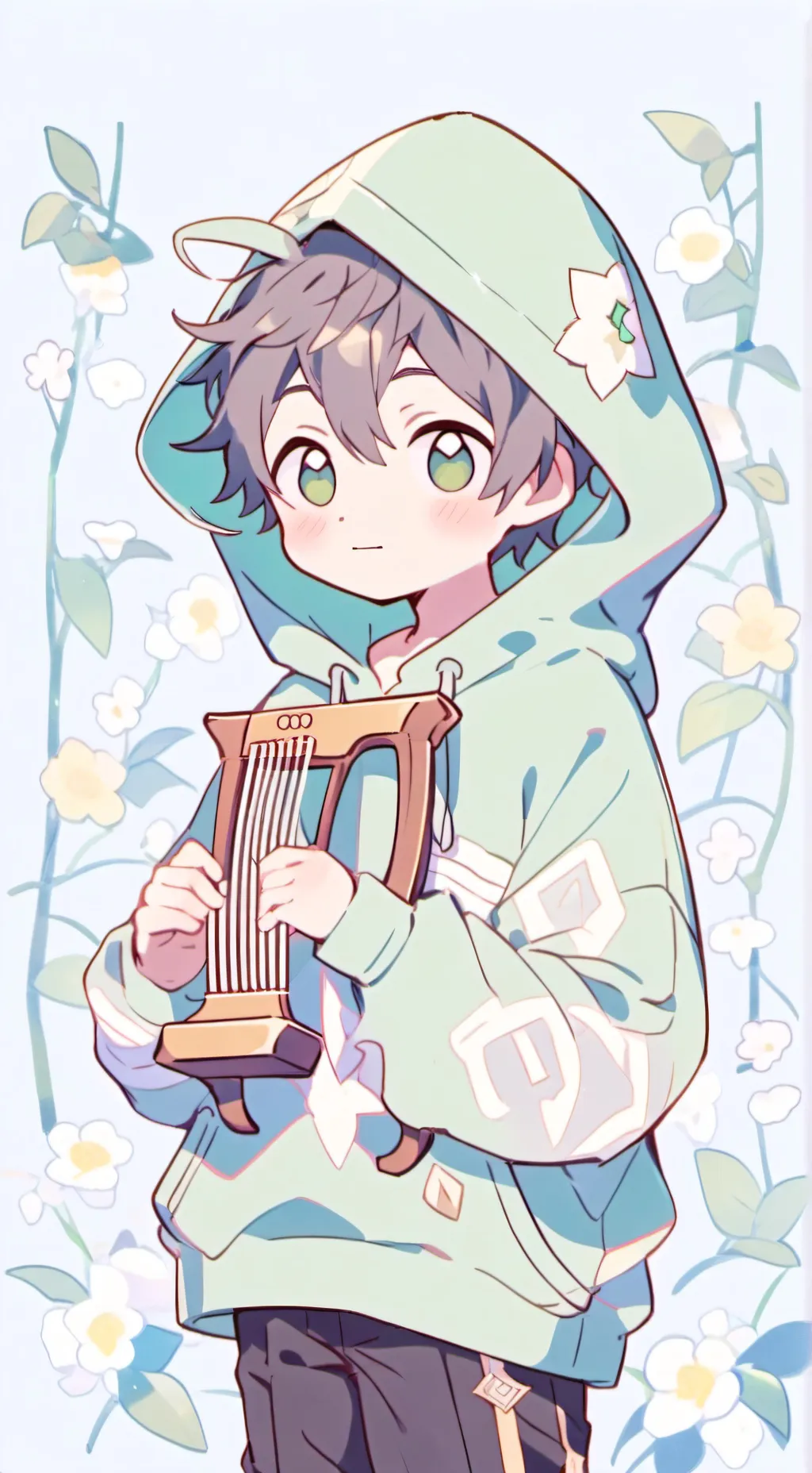 ai character: venti background