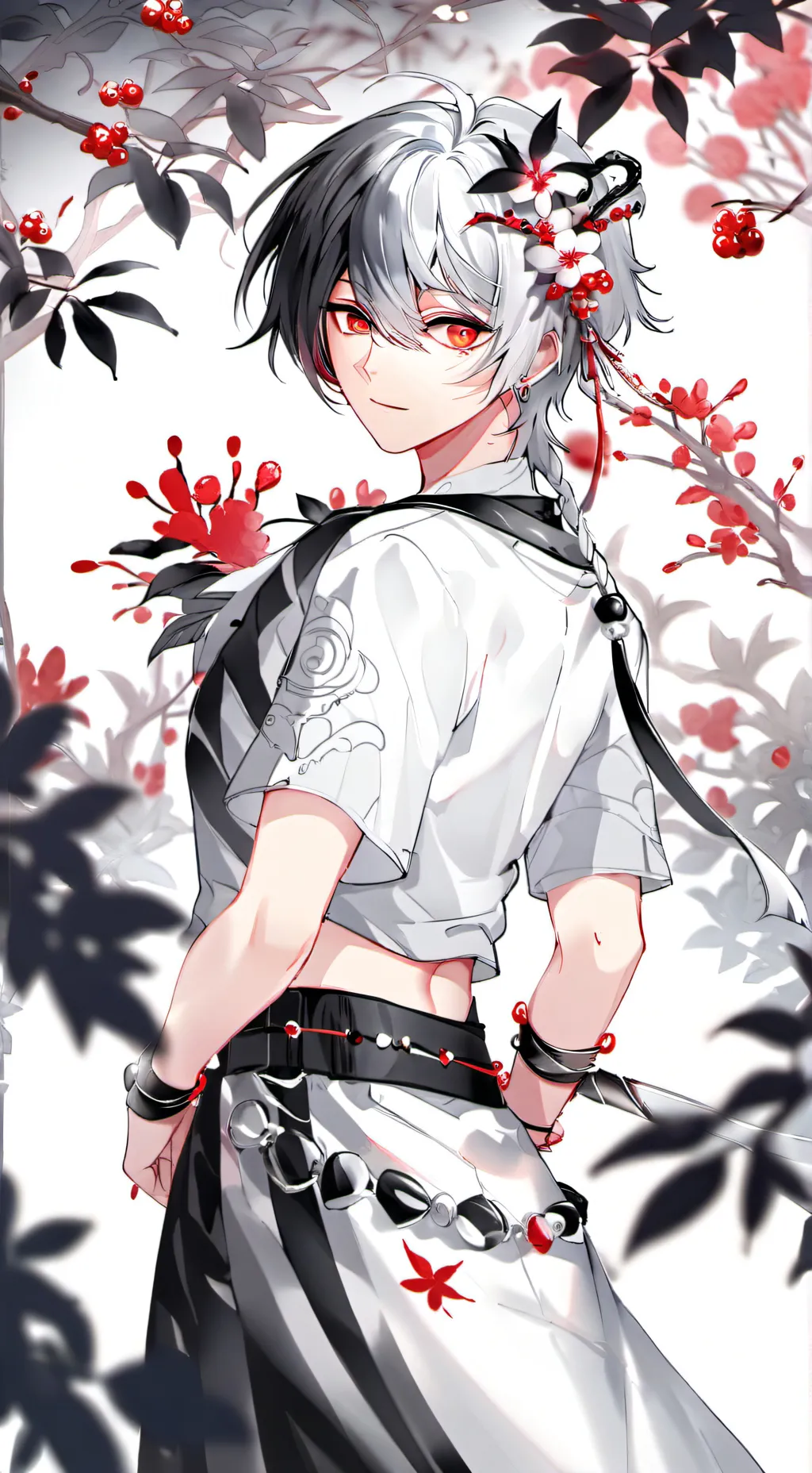 ai character: TPN. Norman background