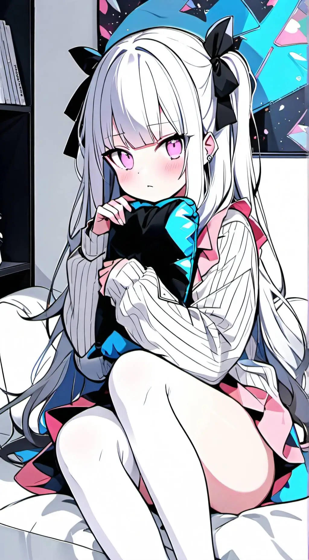 ai character: yuzuki Aoi background