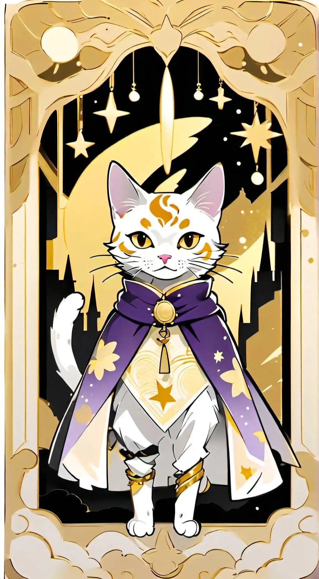 ai character: Purrl background