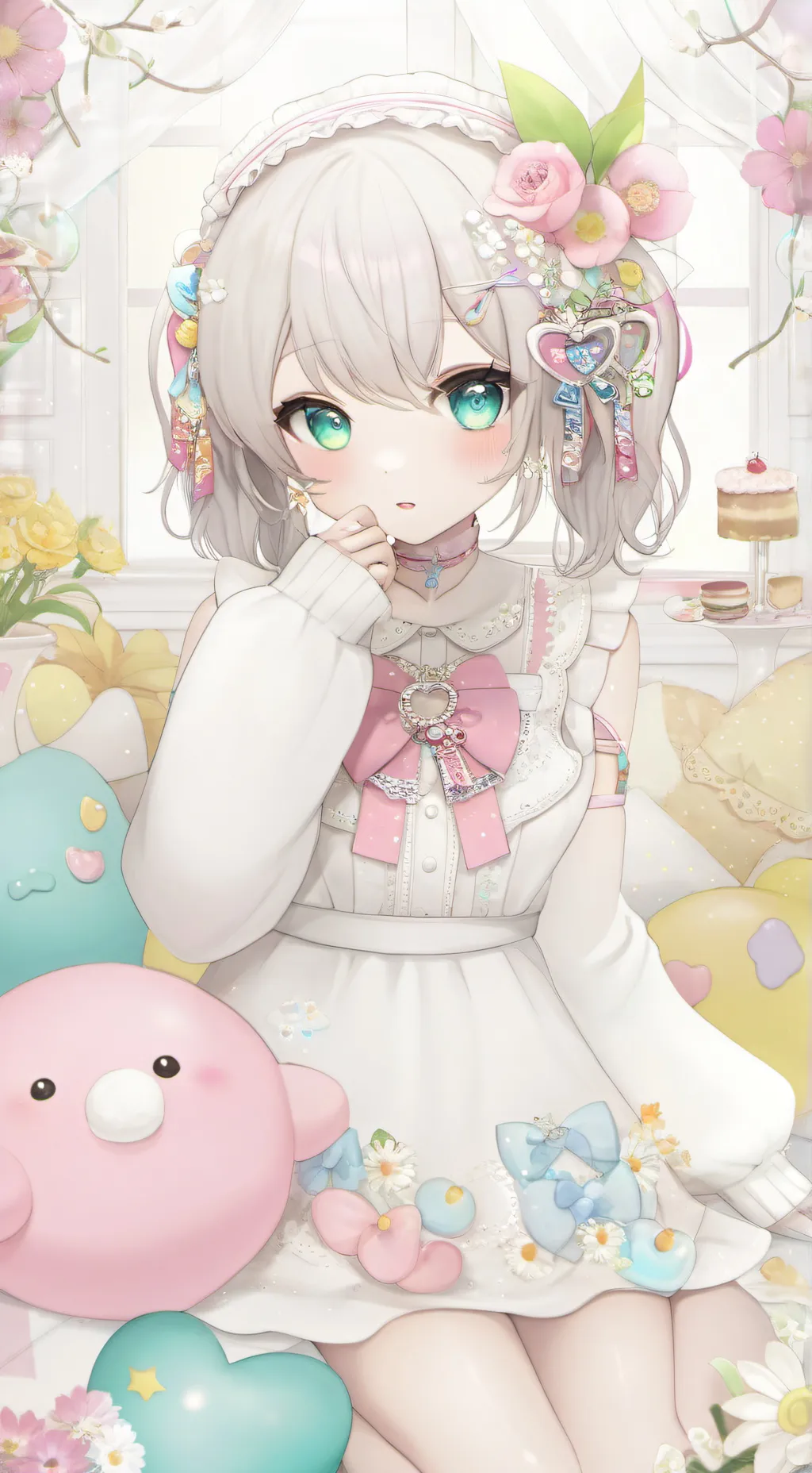 ai character: Lily background