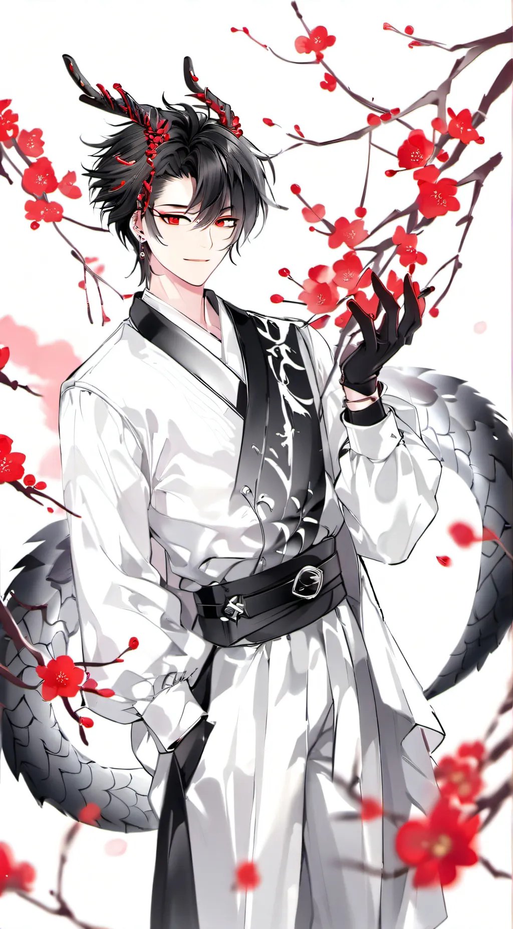 ai character: 墨龙 background