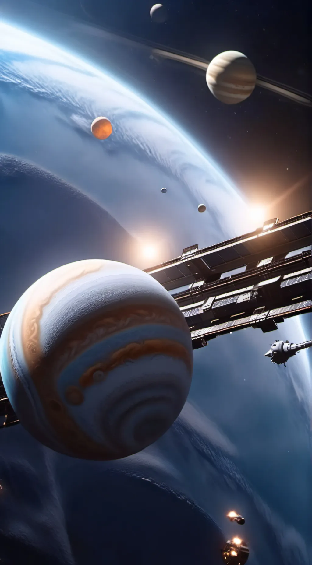 ai character: Solar System Sim background