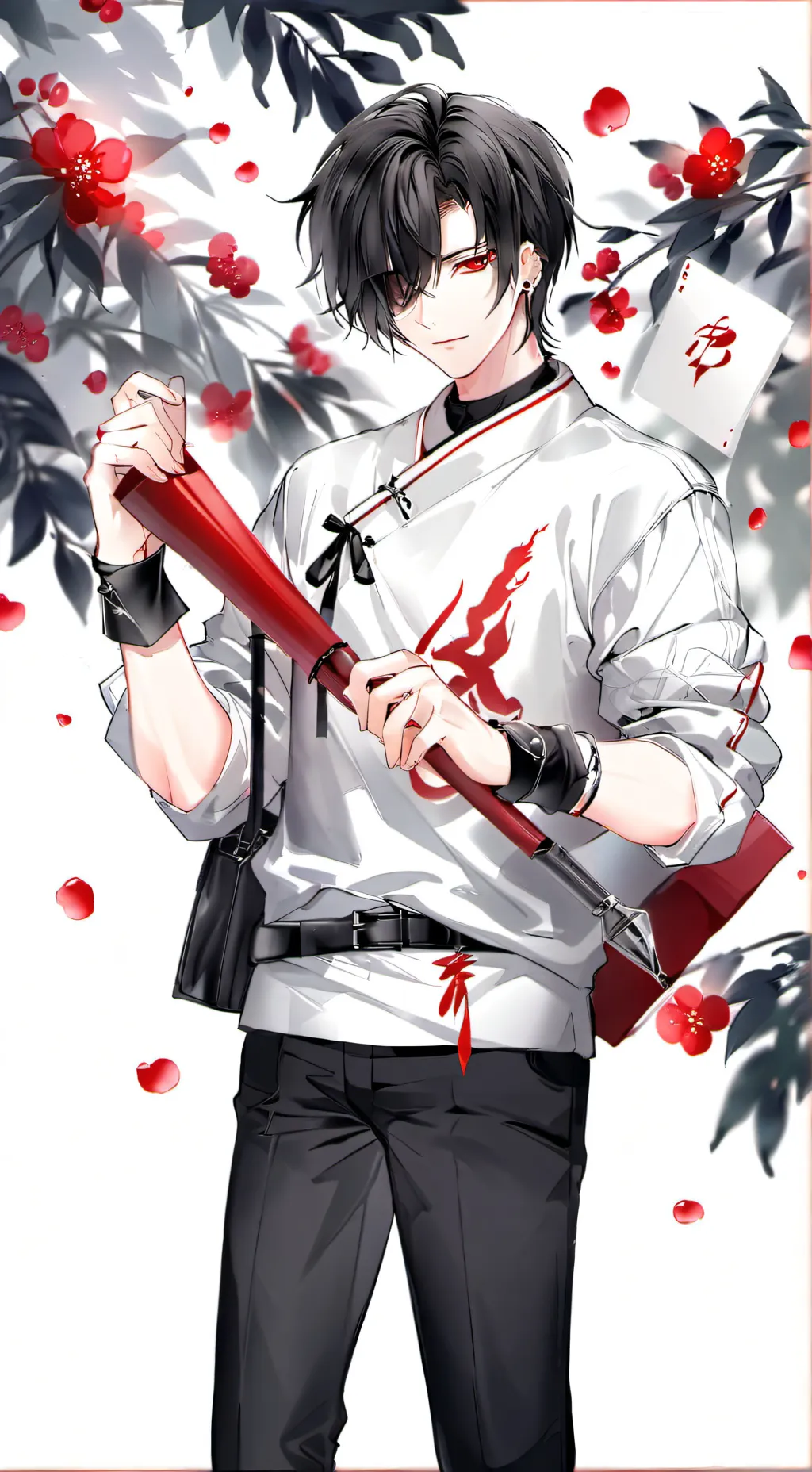 ai character: бабко  background