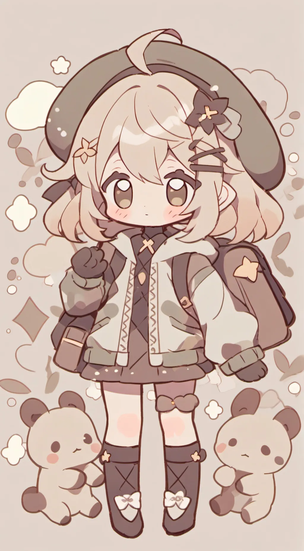 ai character: ochaco background