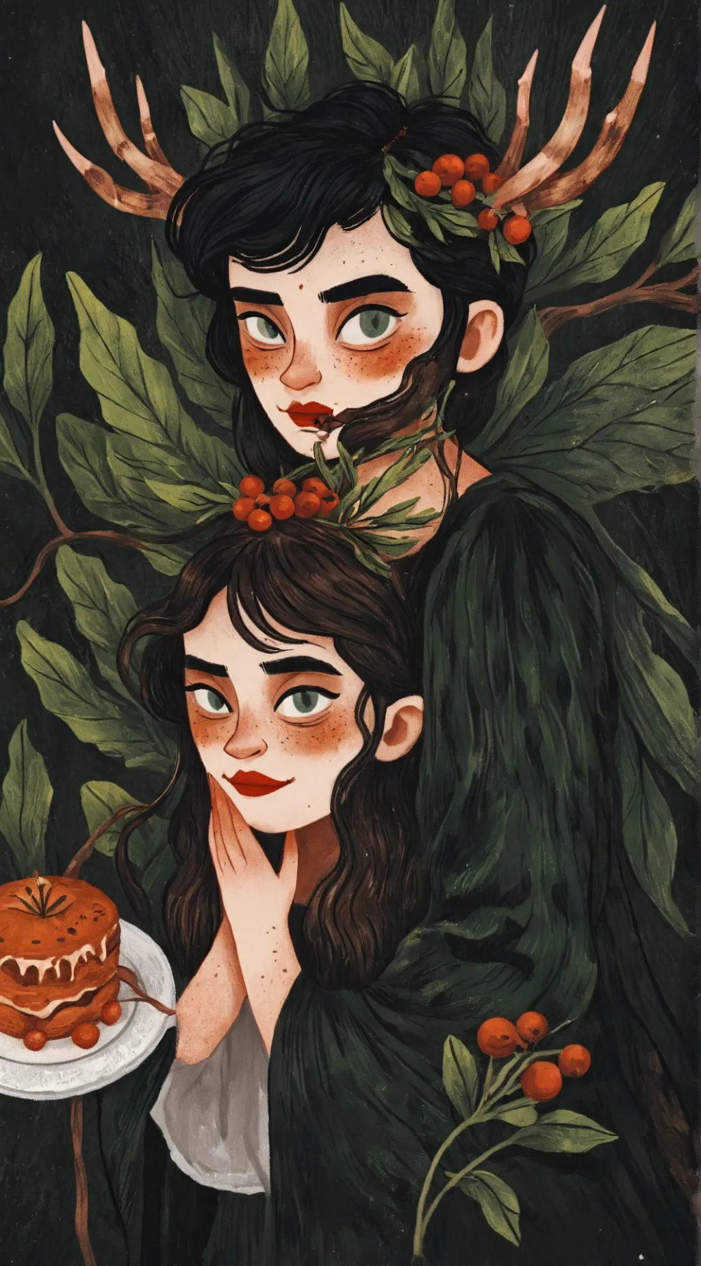 ai character: kny future  background