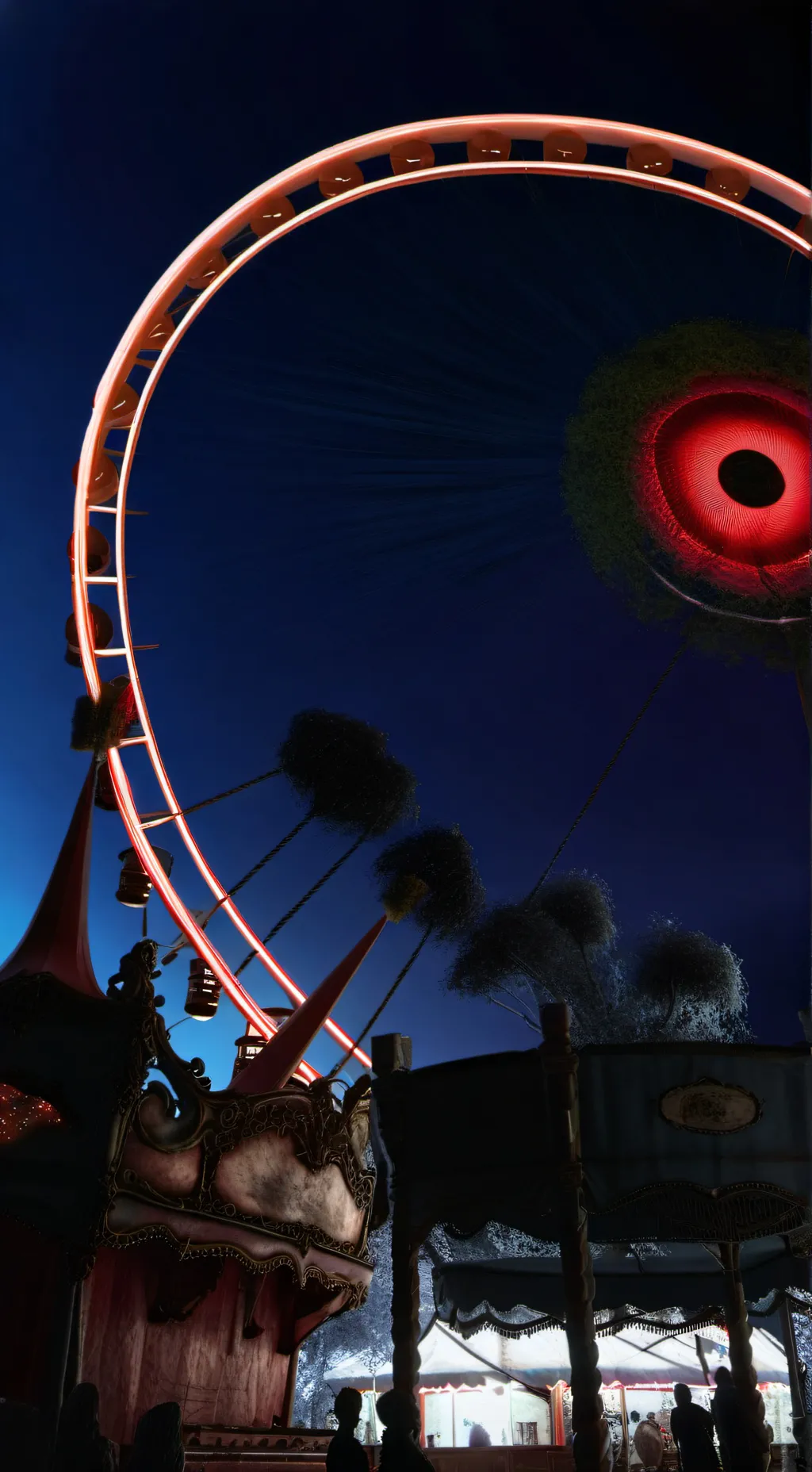 ai character: sprunki de terror  background