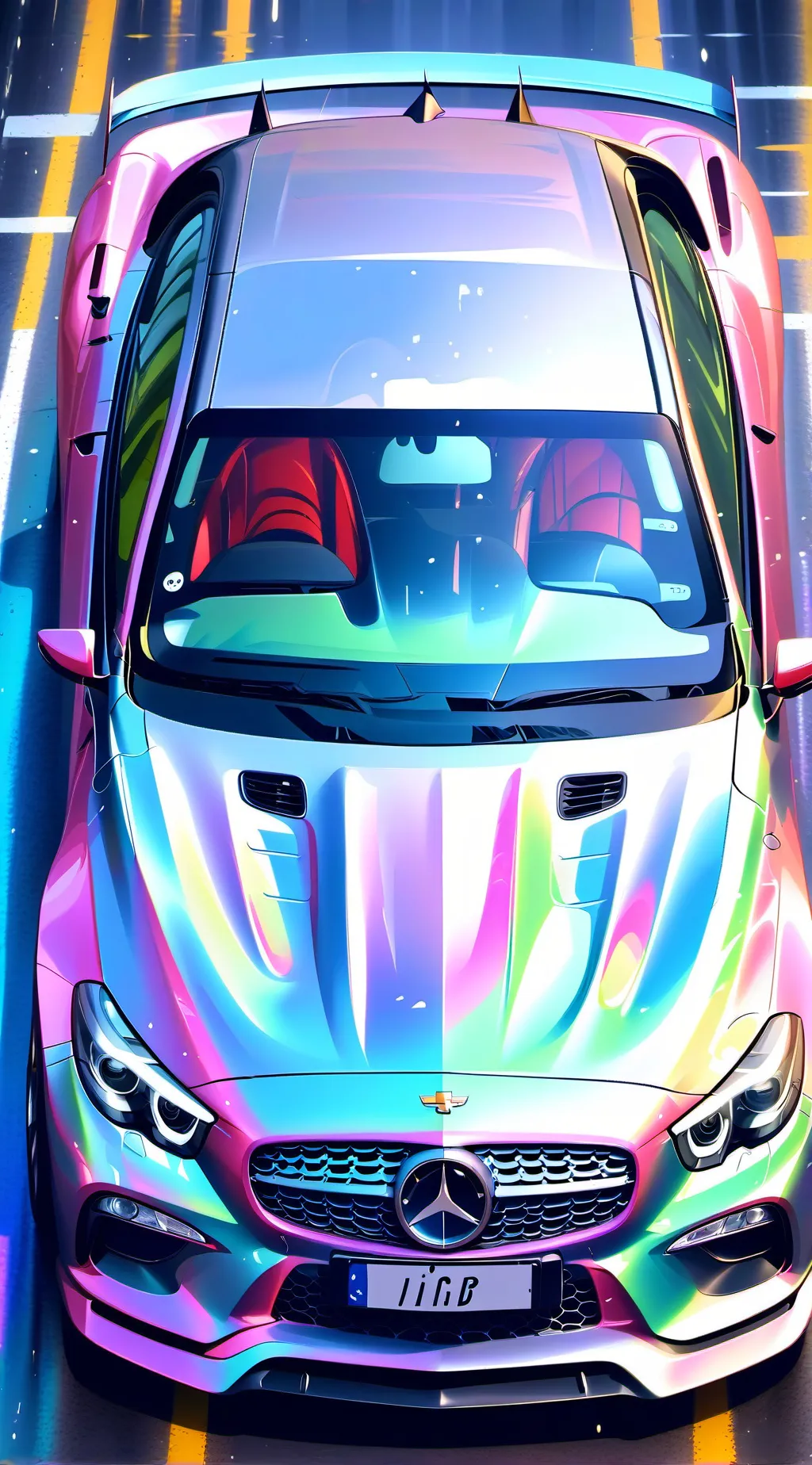 ai character: car background