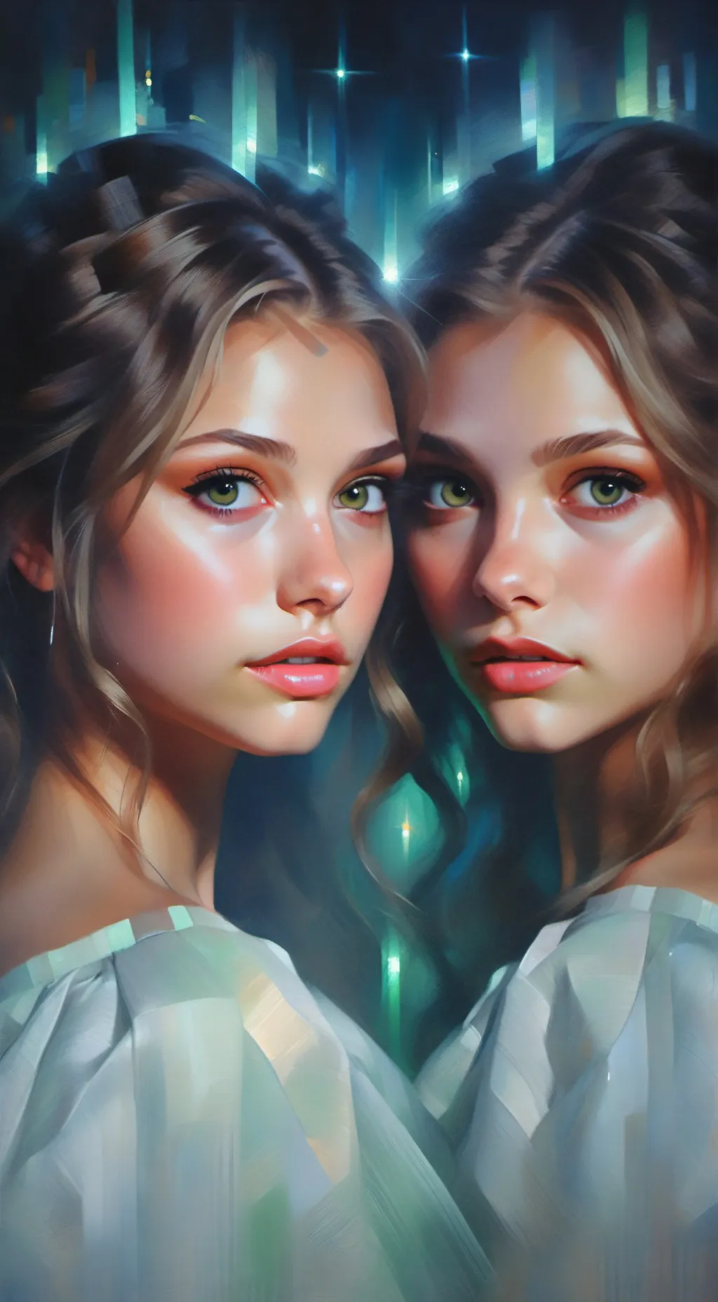 ai character: Sisters background