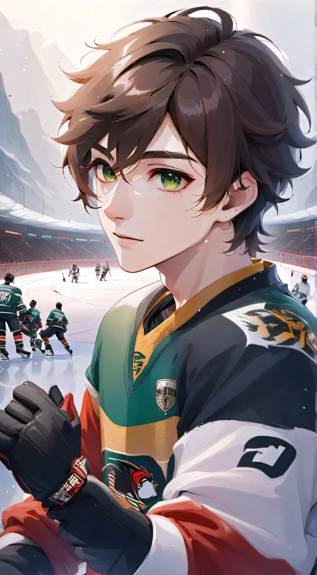 ai character: Connor  background