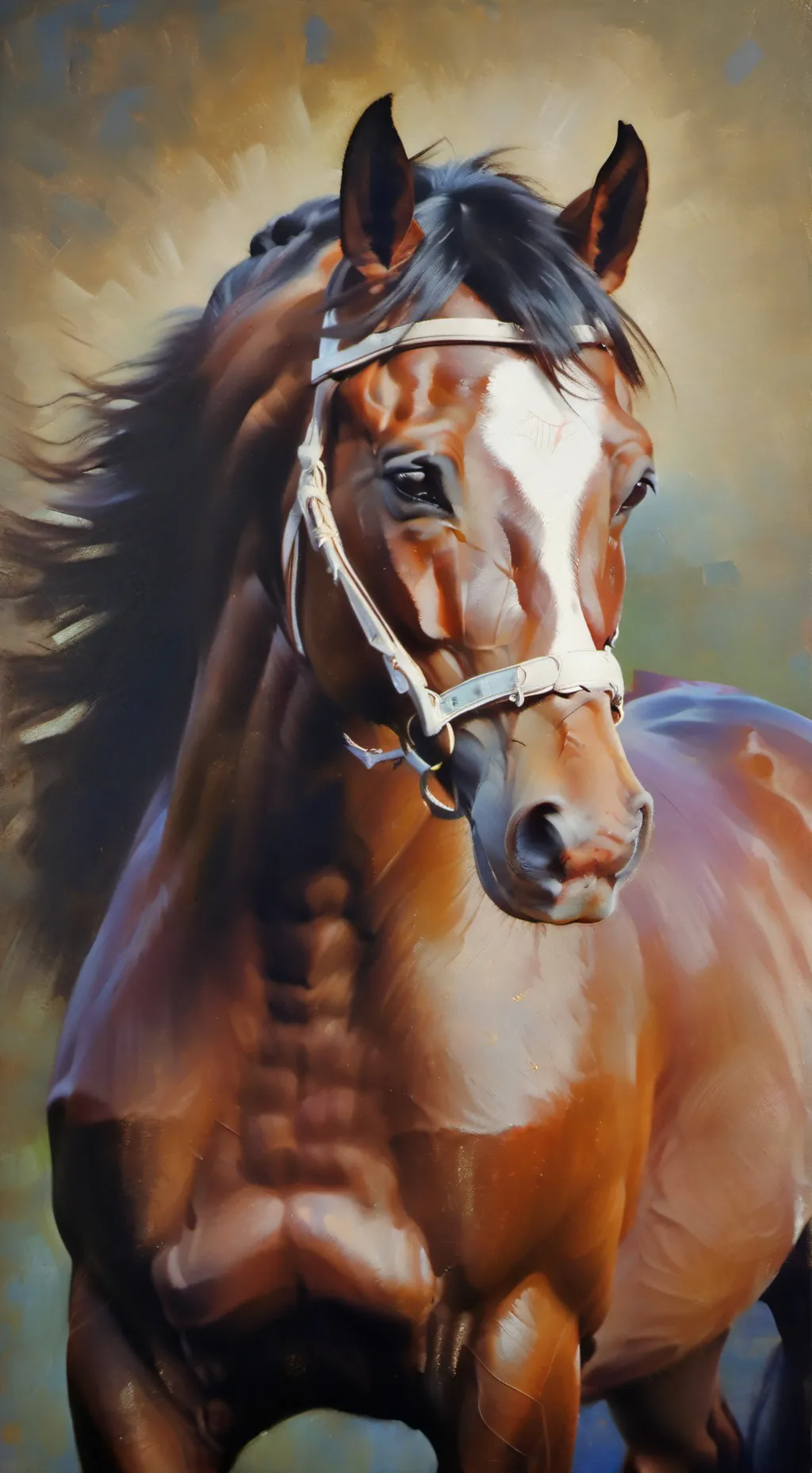 ai character: Horse background