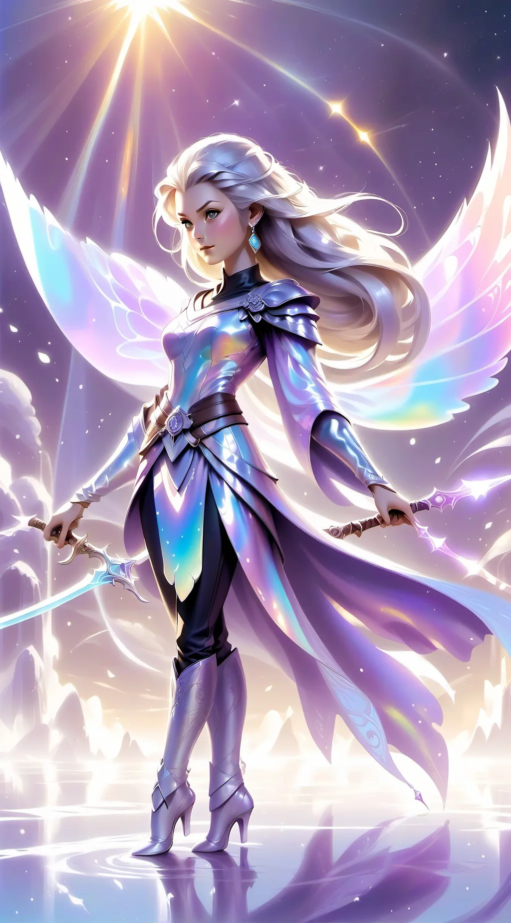 ai character: The god background