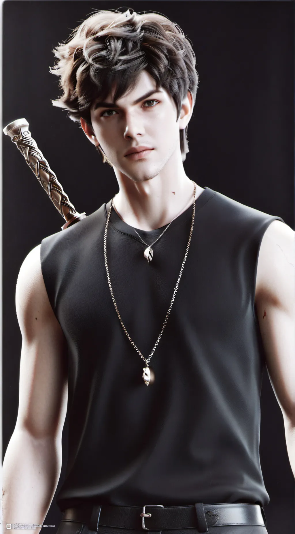 ai character: Percy jackson background