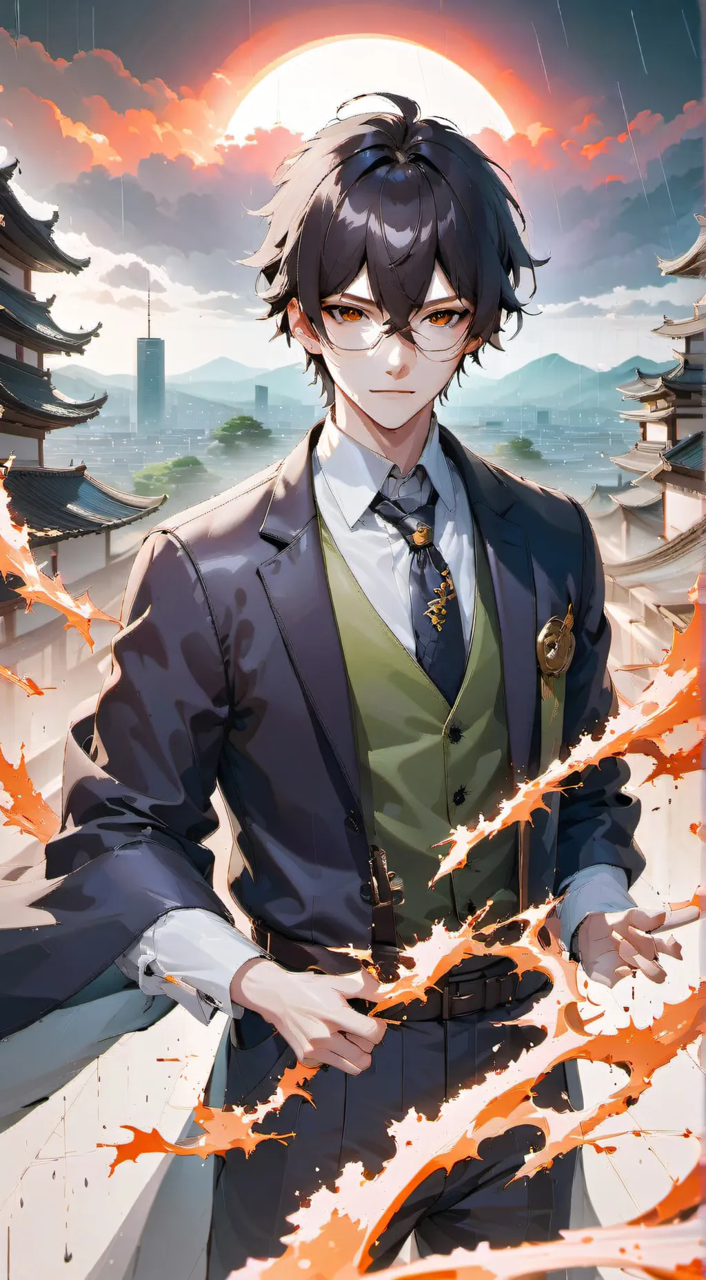 ai character: adam background