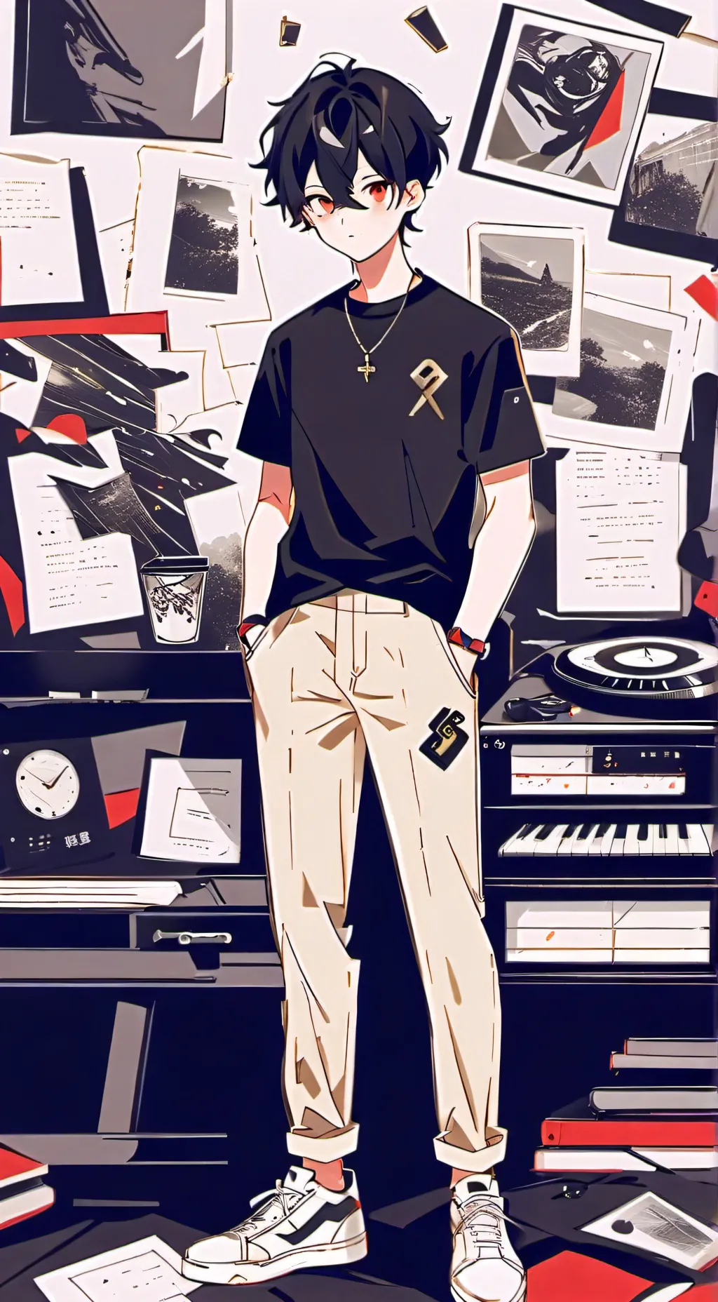 ai character: Zero background